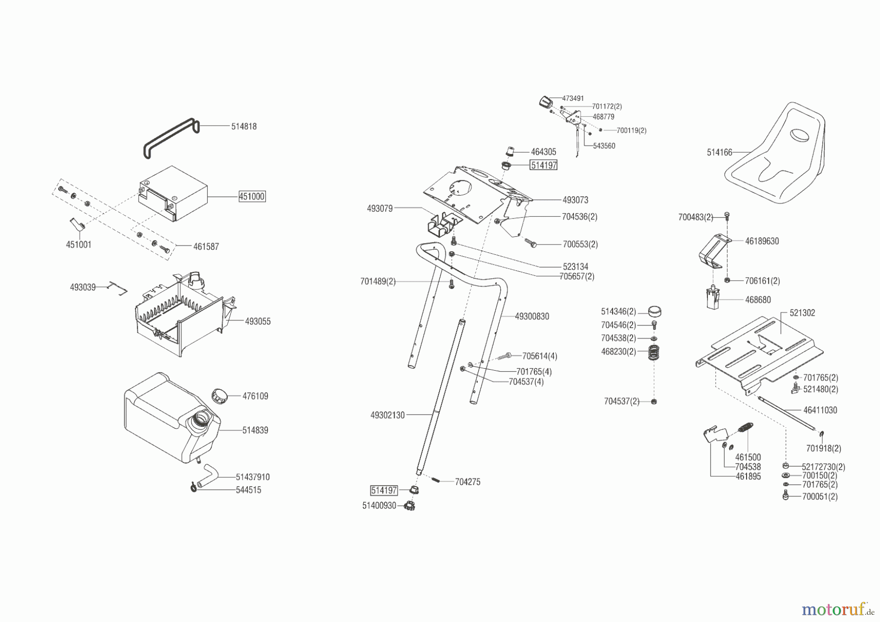  Solo by AL-KO Gartentechnik Rasentraktor T15-103.7 HD-A COMFORT   01/2018 - 04/2018 Seite 7