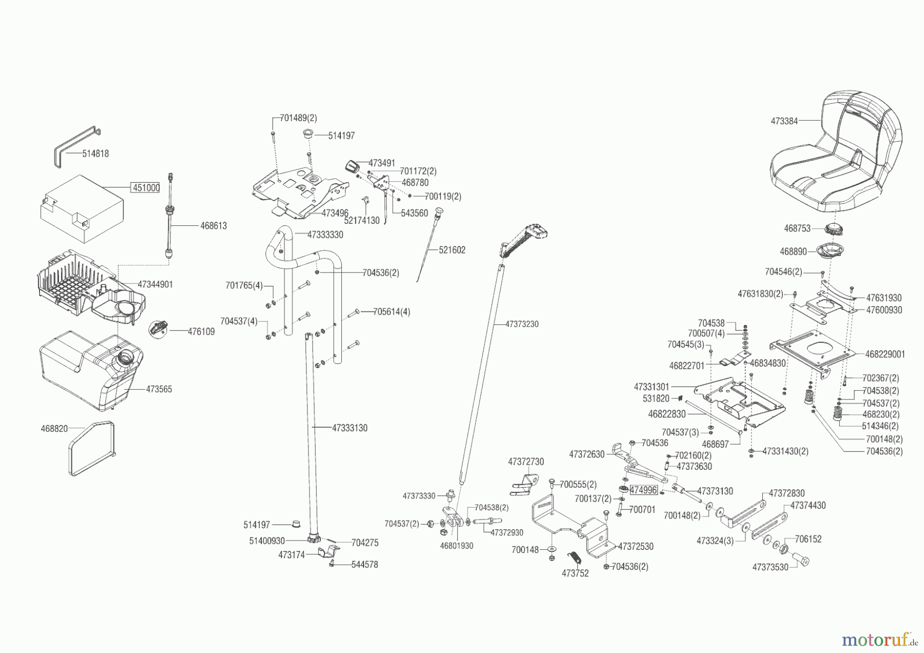  Solo by AL-KO Gartentechnik Rasentraktor T23-125.6 HD V2  03/2018 - 05/2018 Seite 7