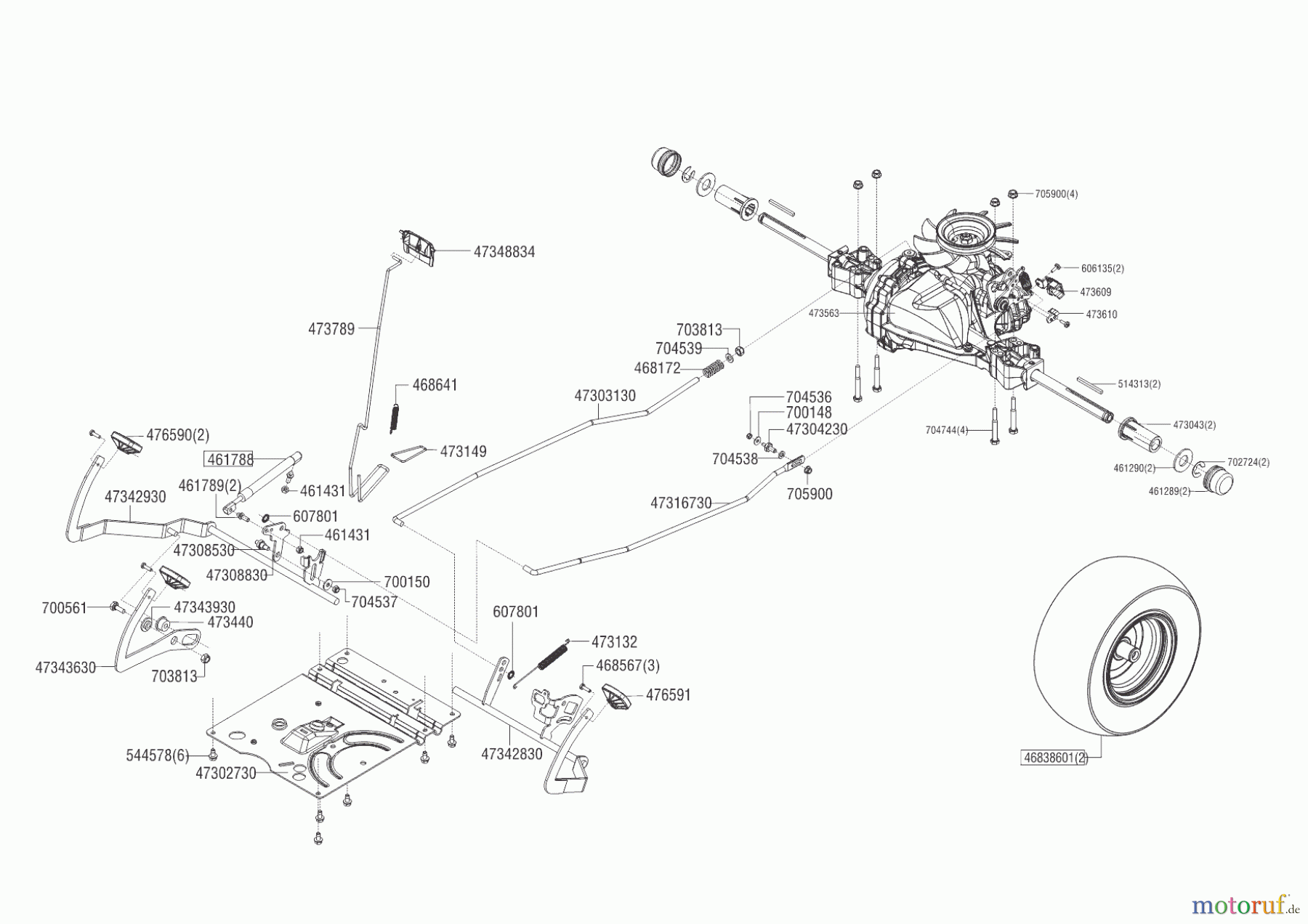  Solo by AL-KO Gartentechnik Rasentraktor T16-105.6 HD V2  03/2018 - 02/2019 Seite 4