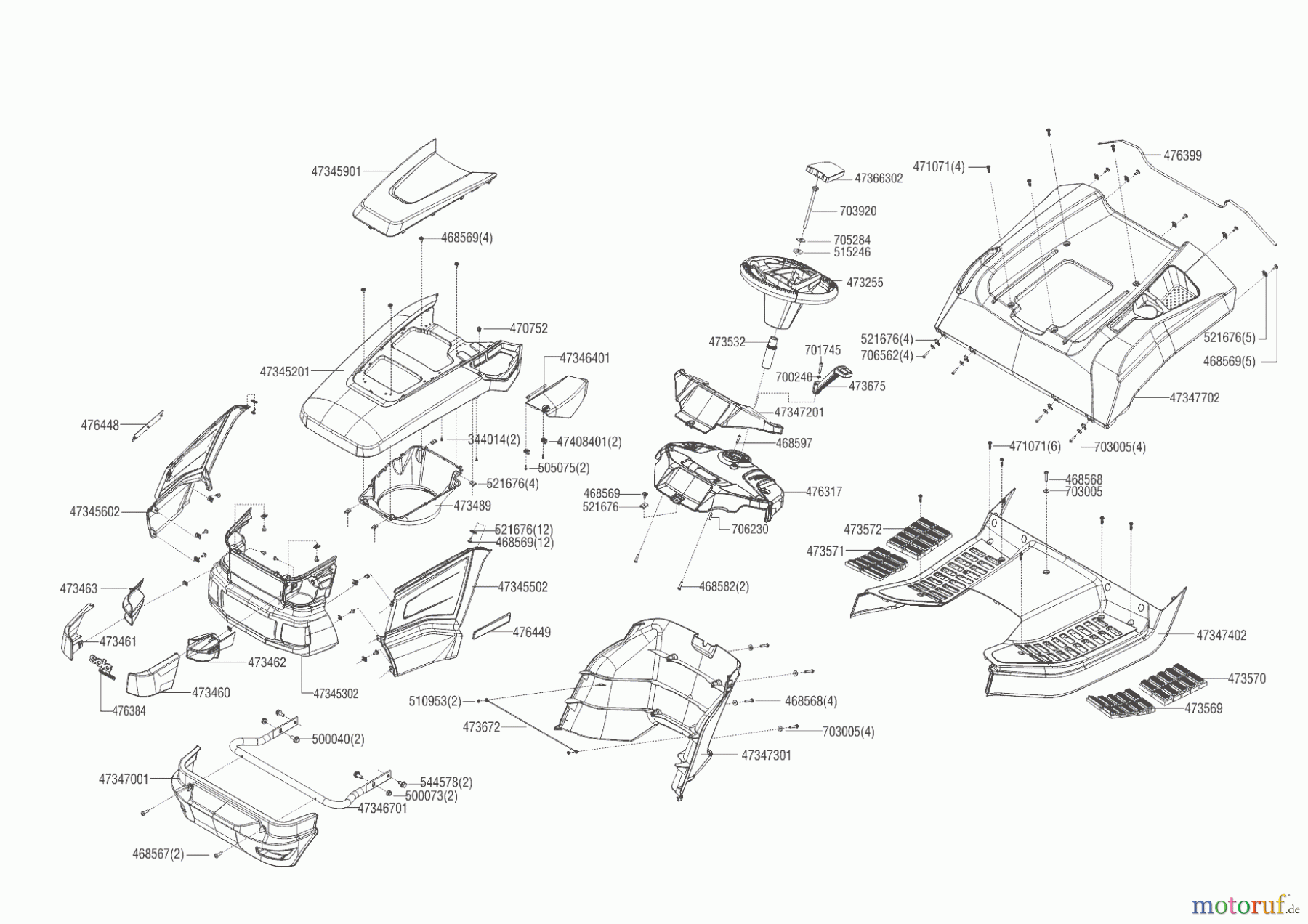  Solo by AL-KO Gartentechnik Rasentraktor T20-105.5 HDE V2   03/2018 - 05/2018 Seite 1