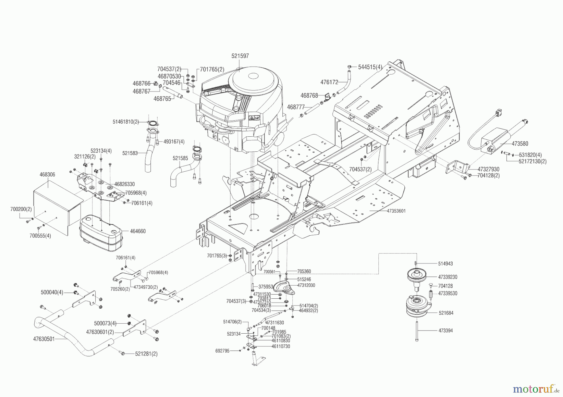  Solo by AL-KO Gartentechnik Rasentraktor T20-105.5 HDE V2   05/2018 - 02/2019 Seite 2