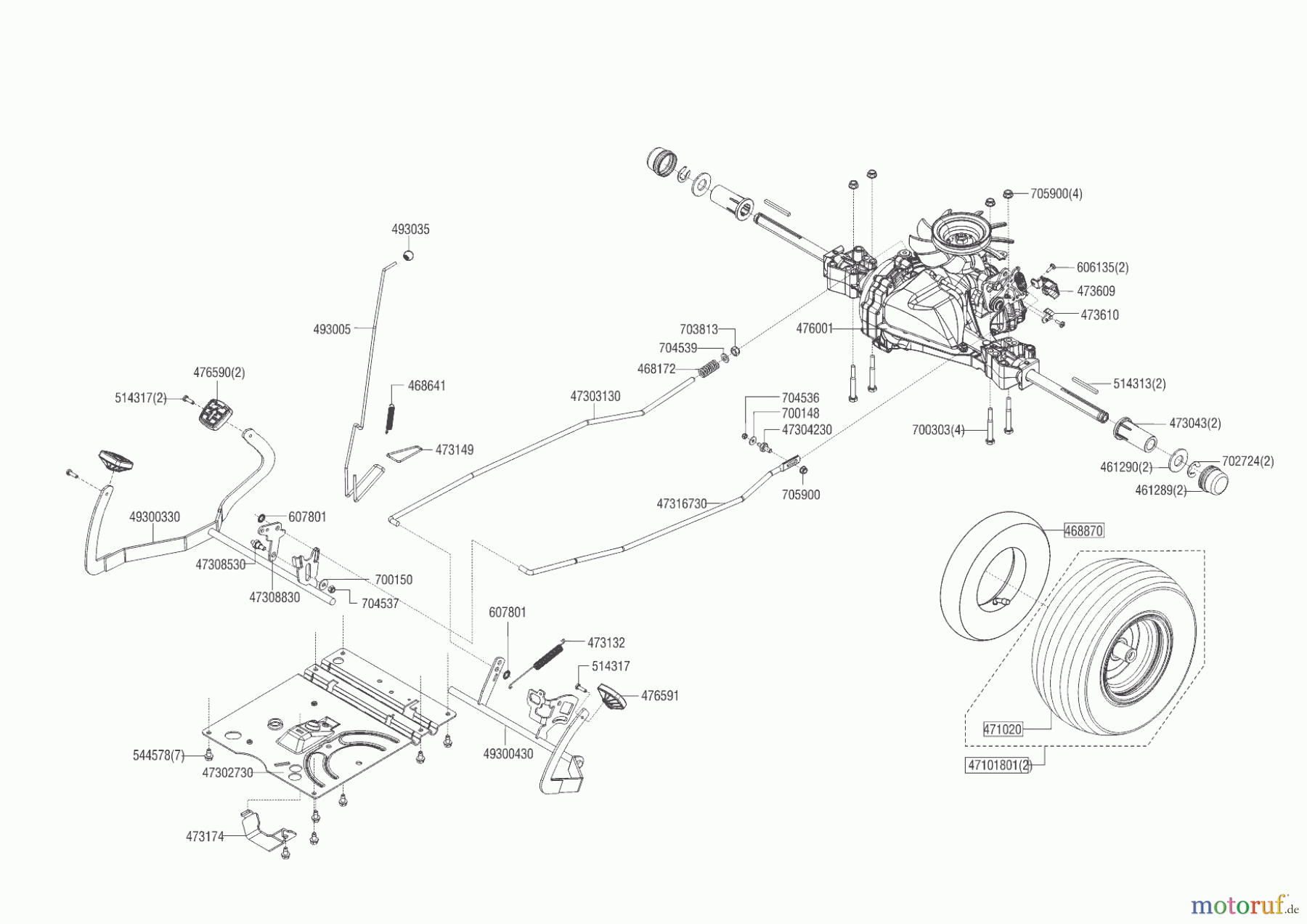  Solo by AL-KO Gartentechnik Rasentraktor T16-103.7 HD V2 COMFORT   02/2019 - 04/2020 Seite 4