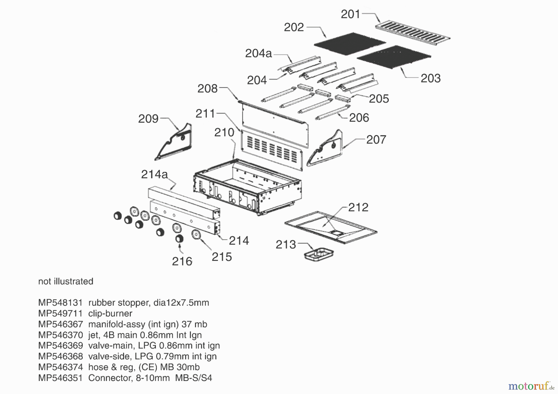  Masport Gartentechnik Grill GASGRILL MB4000 PL  11/2019 Seite 2