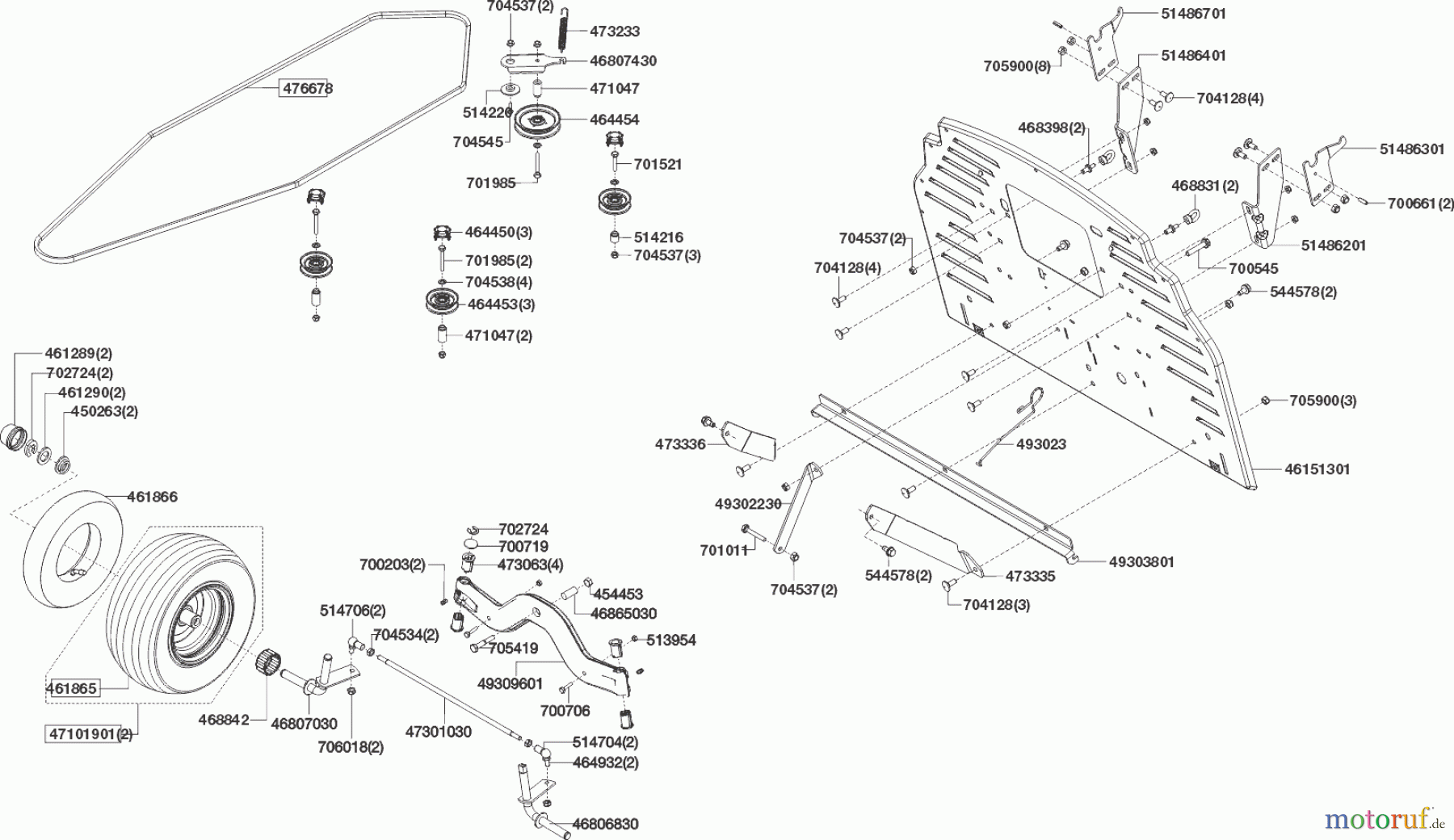  Solo by AL-KO Gartentechnik Rasentraktor T16-93.7 HD V2 COMFORT   ab 04/2020 Seite 3