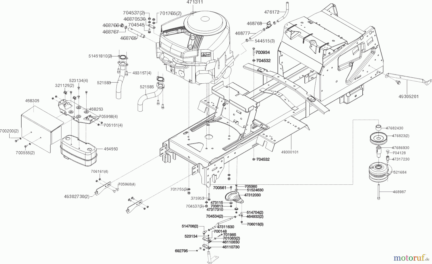  Solo by AL-KO Gartentechnik Rasentraktor T16-103.7 HD V2 COMFORT   ab 04/2020 Seite 2