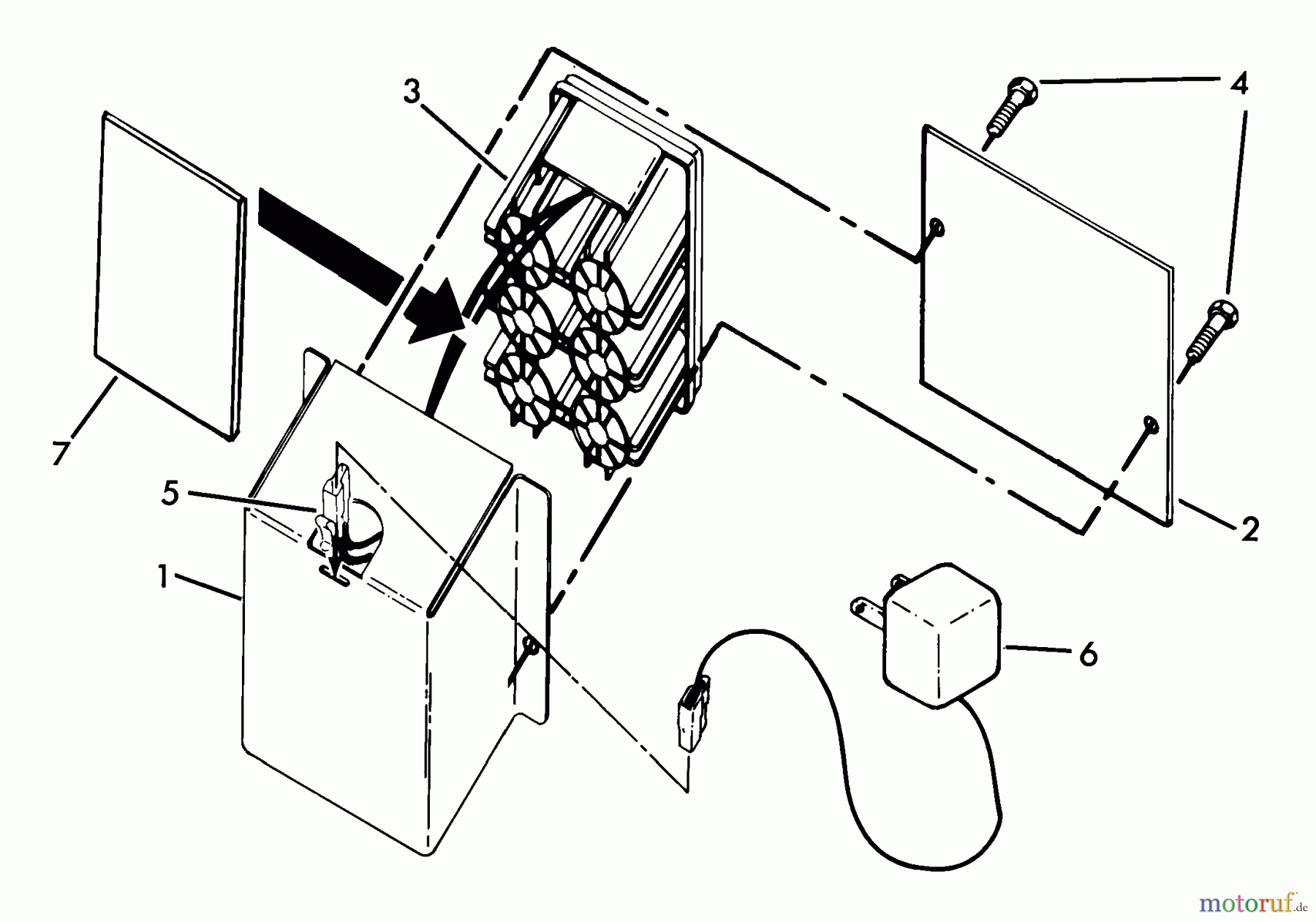 Husqvarna Rasenmäher 56 SFEB (954050901) - Husqvarna Walk-Behind Mower (1999-12 & After) Gear Case Assembly (Part 2)