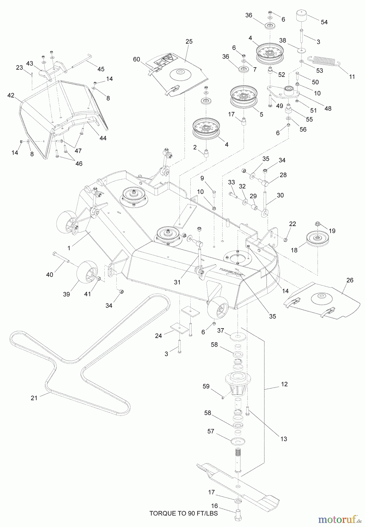  Husqvarna Nullwendekreismäher, Zero-Turn iZ 4217 (968999703) - Husqvarna Zero-Turn Mower (2008-12 & After) 48