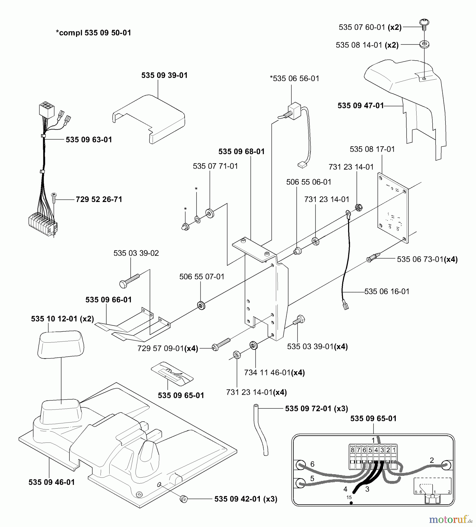  Husqvarna Automower, Mähroboter Husqvarna Auto Mower (2001-01 to 2002-01) Charging Station