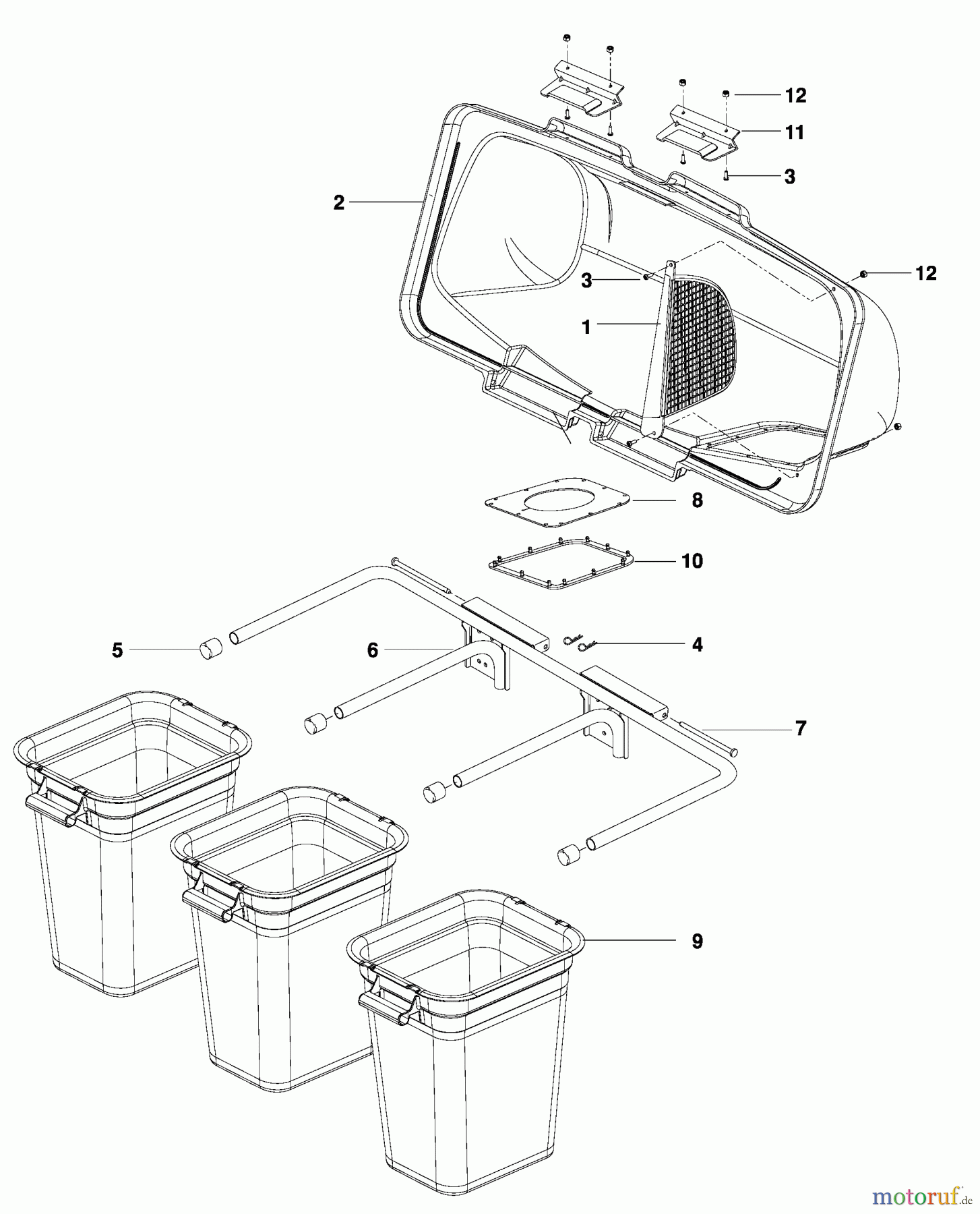  Husqvarna Zubehör, Rasenmäher / Mäher 966445001 - Husqvarna 54