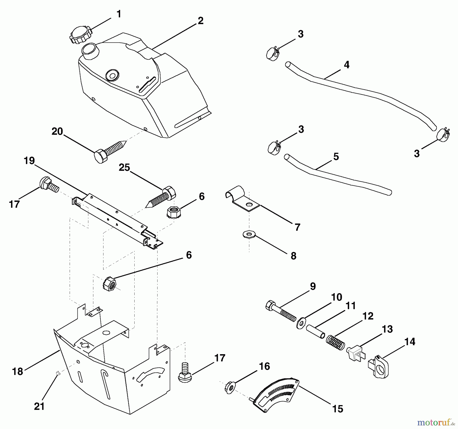  Husqvarna Rasen und Garten Traktoren LR 122 (954140014B) - Husqvarna Lawn Tractor (1999-03 & After) Dash