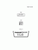 Kawasaki Motoren FA210V - AS02 bis FH641V - DS24 FH430V-BS05 - Kawasaki FH430V 4-Stroke Engine Ersatzteile LABEL