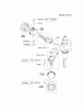 Kawasaki Motoren FH641V - DS25 bis FS481V - BS13 FH680V-FS01 - Kawasaki FH680V 4-Stroke Engine Ersatzteile PISTON/CRANKSHAFT