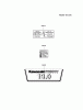 Kawasaki Motoren FA210V - AS02 bis FH641V - DS24 FH601V-DS01 - Kawasaki FH601V 4-Stroke Engine Ersatzteile LABEL