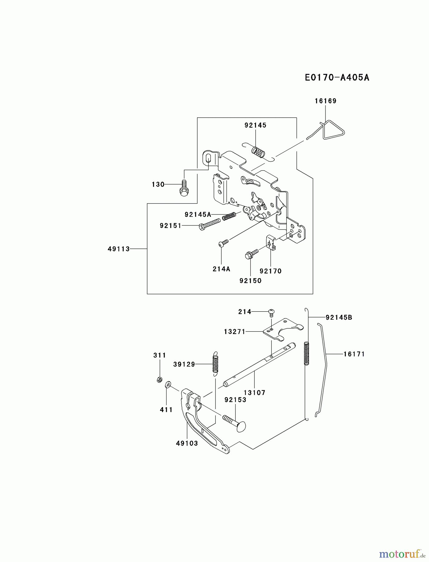 Kawasaki Motoren Motoren Vertikal FA210V - AS02 bis FH641V - DS24 FH601V-GS06 - Kawasaki FH601V 4-Stroke Engine CONTROL-EQUIPMENT