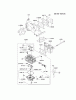 Kawasaki Motoren FD750D-HS00 - Kawasaki FD750D 4-Stroke Engine Ersatzteile CARBURETOR