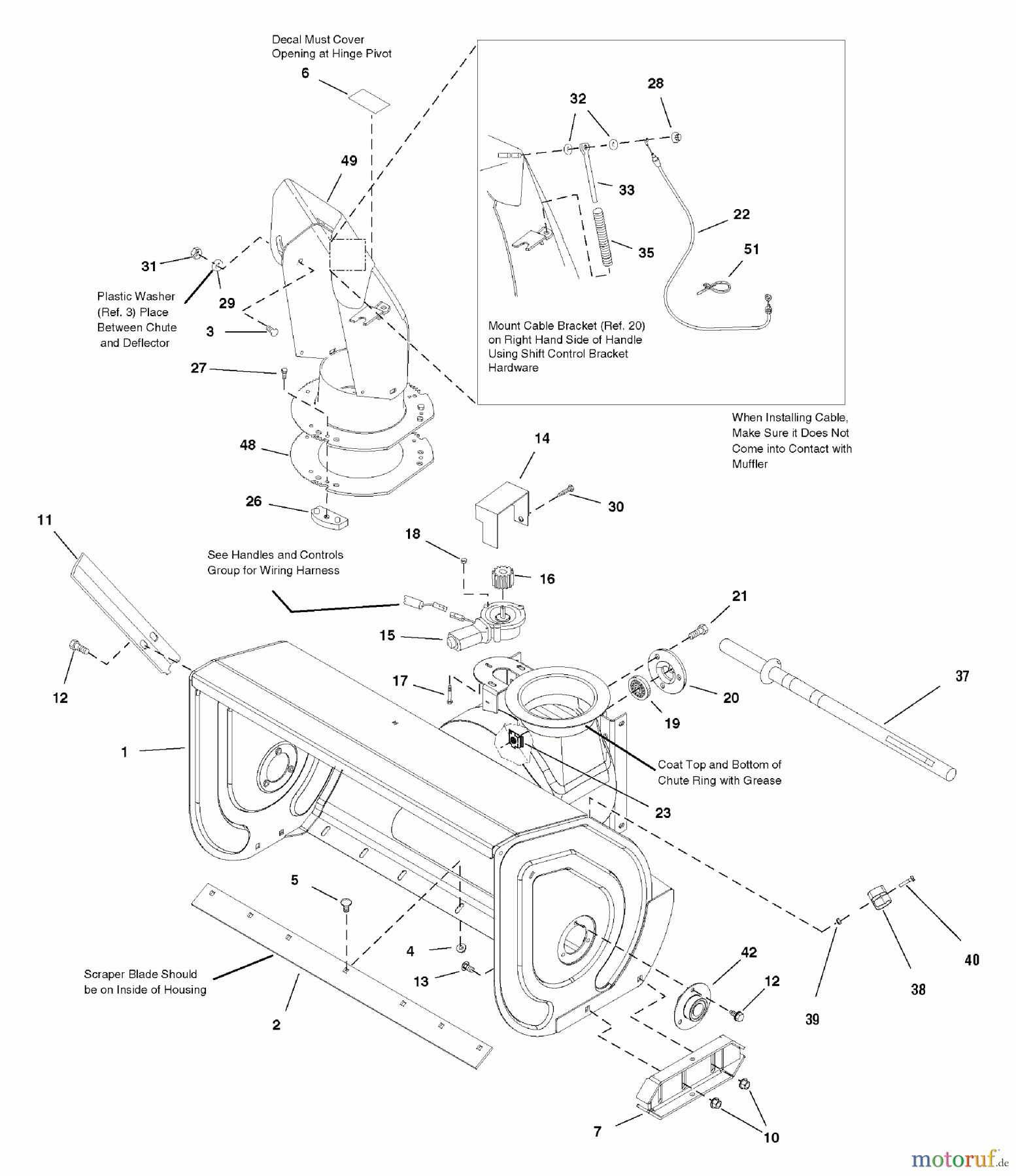  Murray Schneefräsen 1332PE (LP1695450) - John Deere 32