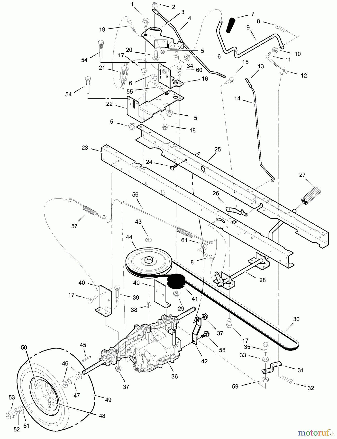  Murray Rasen- und Gartentraktoren 405000x8A - Scotts 40