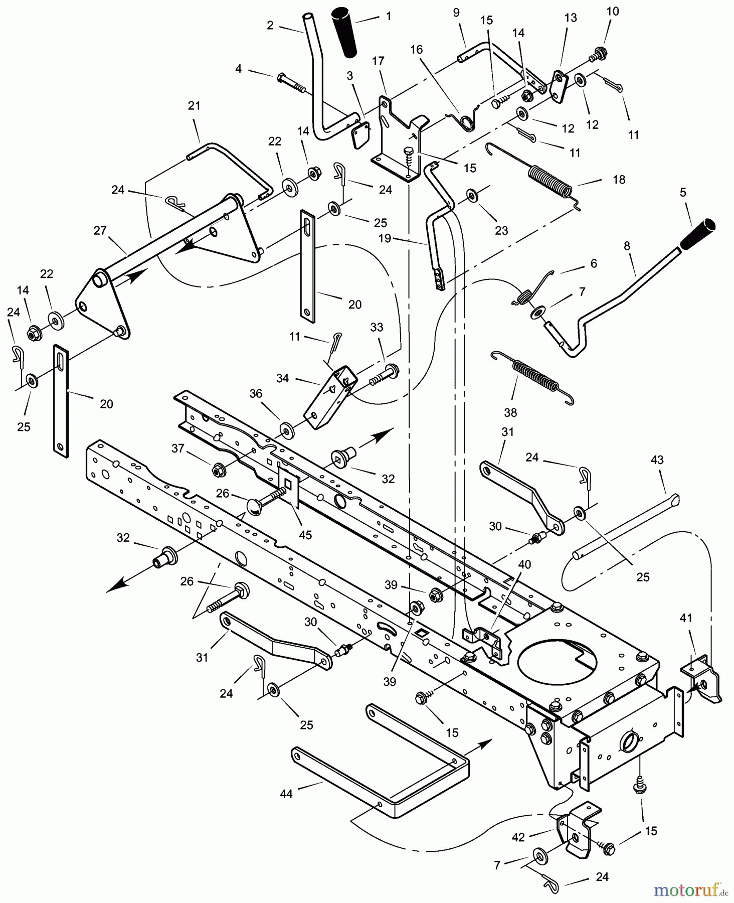  Murray Rasen- und Gartentraktoren 405000x8A - Scotts 40