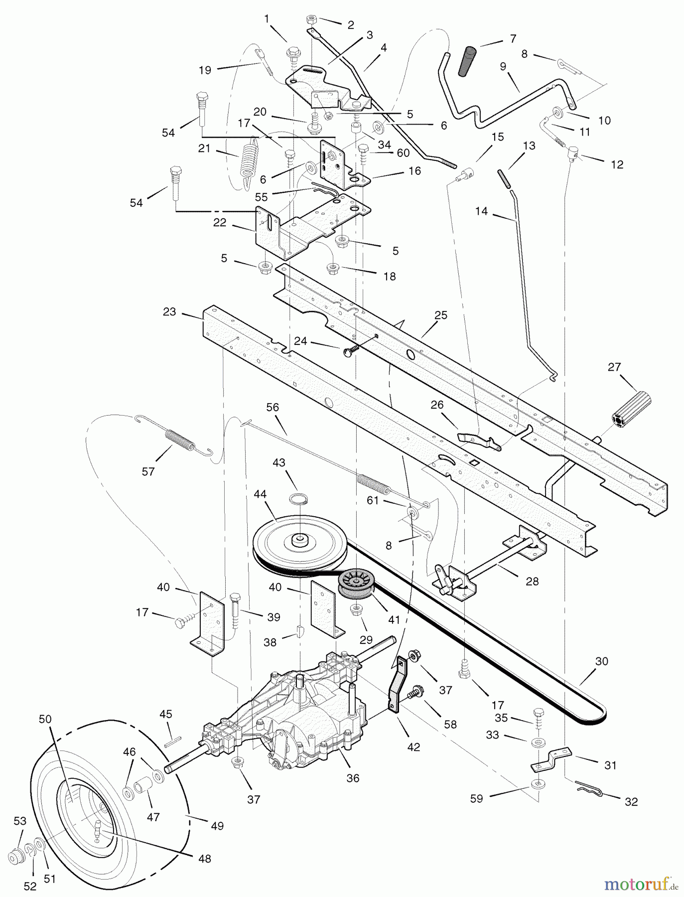  Murray Rasen- und Gartentraktoren 405000x8D - Scotts 40