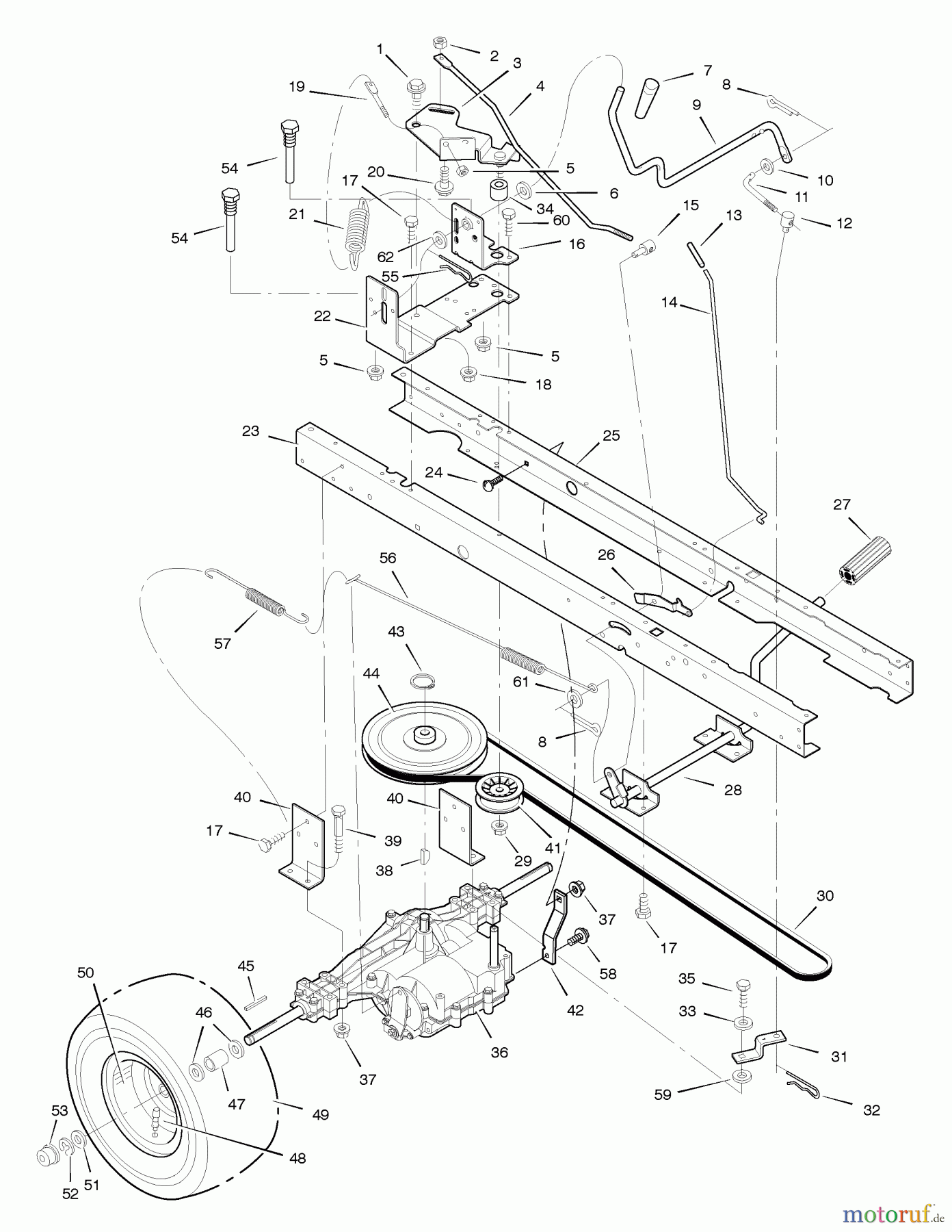  Murray Rasen- und Gartentraktoren 405000x8F - Scotts 40