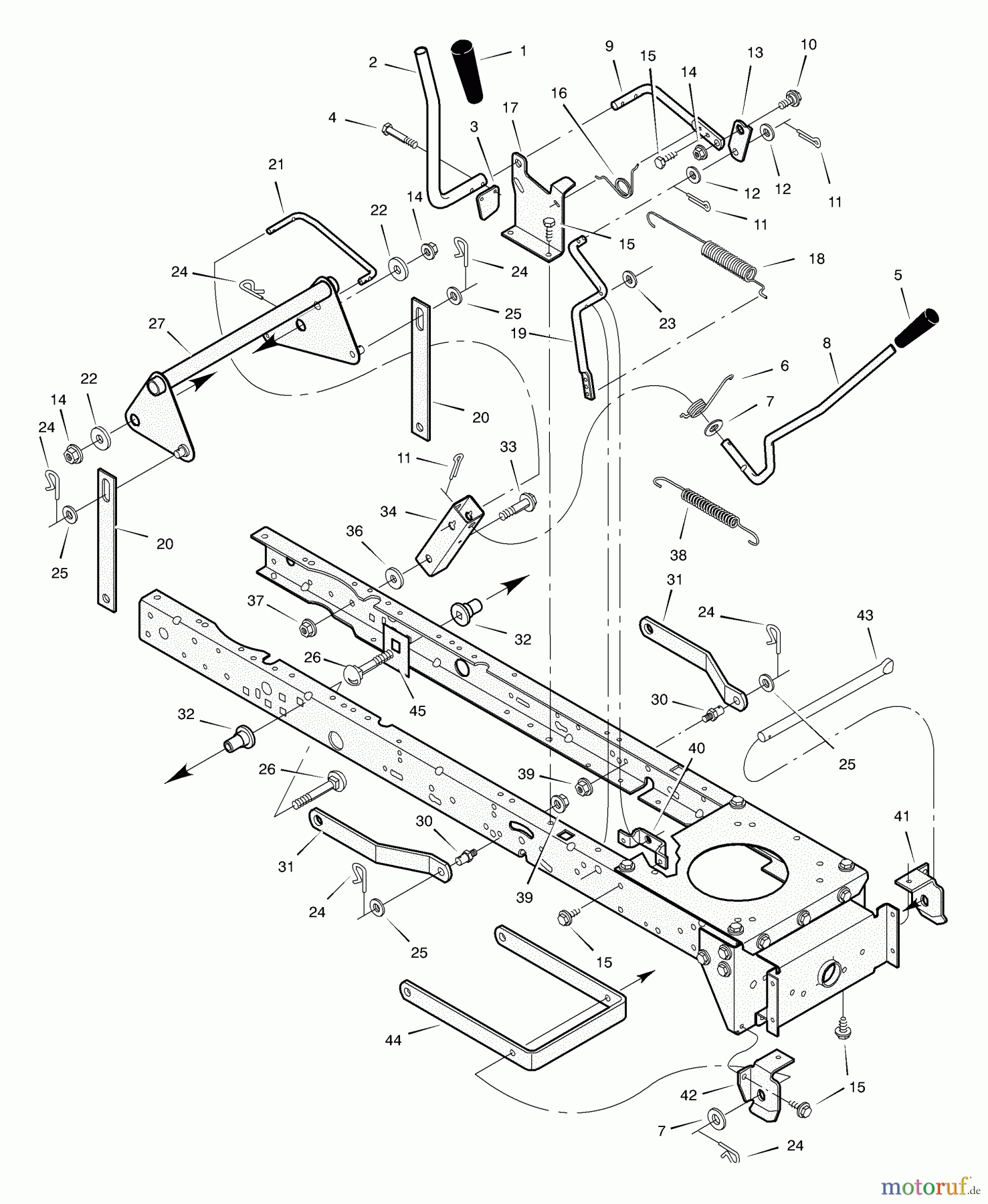  Murray Rasen- und Gartentraktoren 405005x99B - B&S/Murray 40