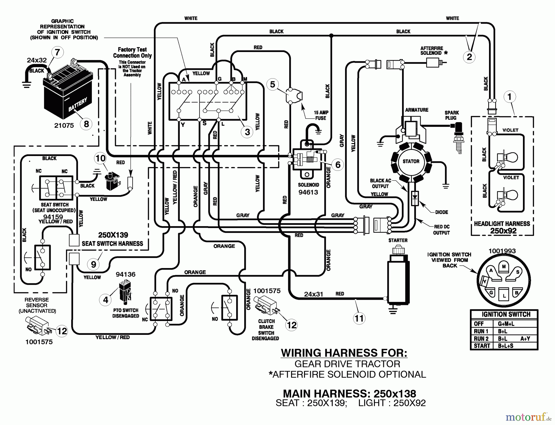  Murray Rasen- und Gartentraktoren 405011x92C - B&S/Murray 40