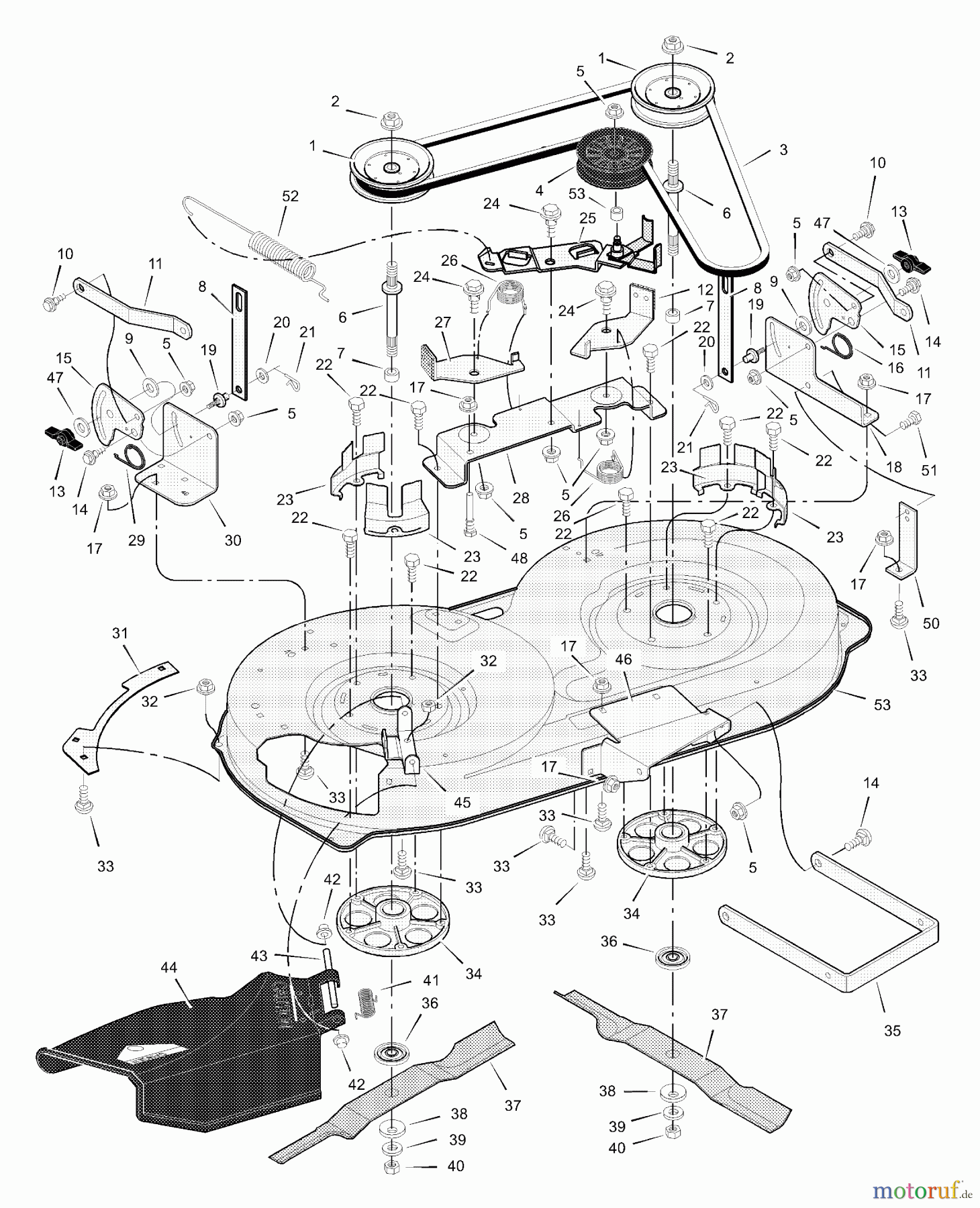  Murray Rasen- und Gartentraktoren 40508x92B - B&S/Murray 40