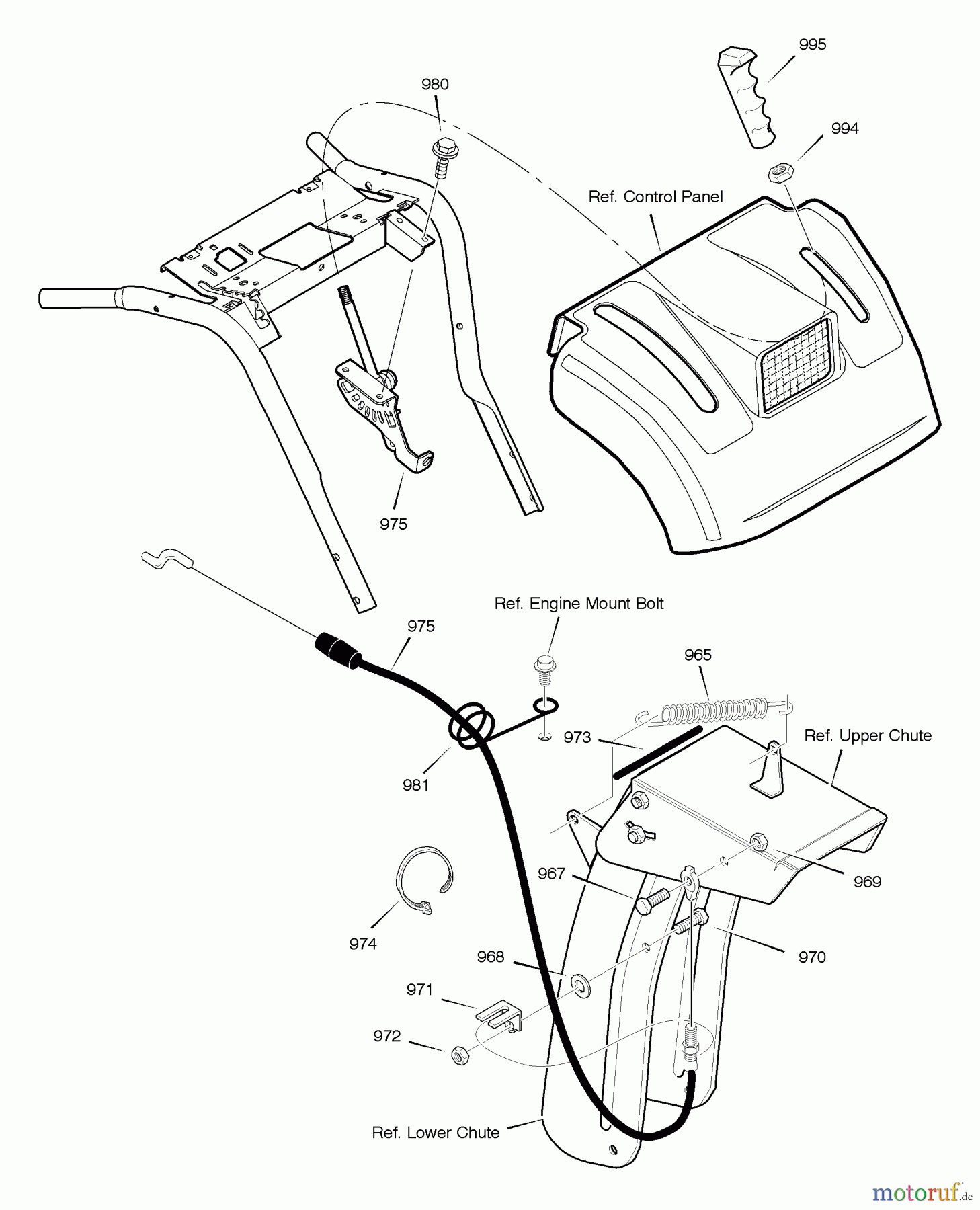  Murray Schneefräsen C950-52313-1 - Craftsman 33