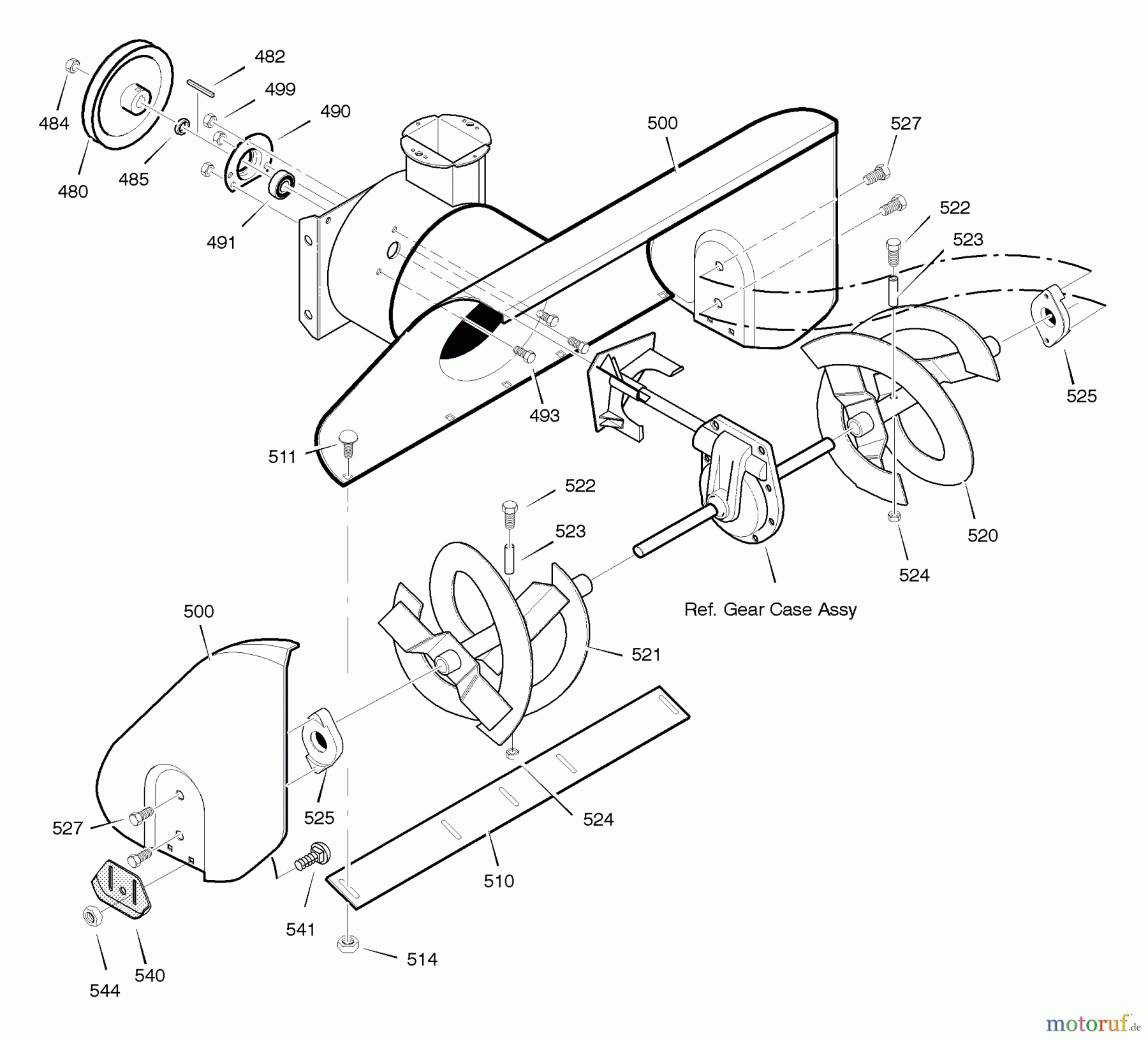  Murray Schneefräsen C950-52430-0 - Craftsman 27