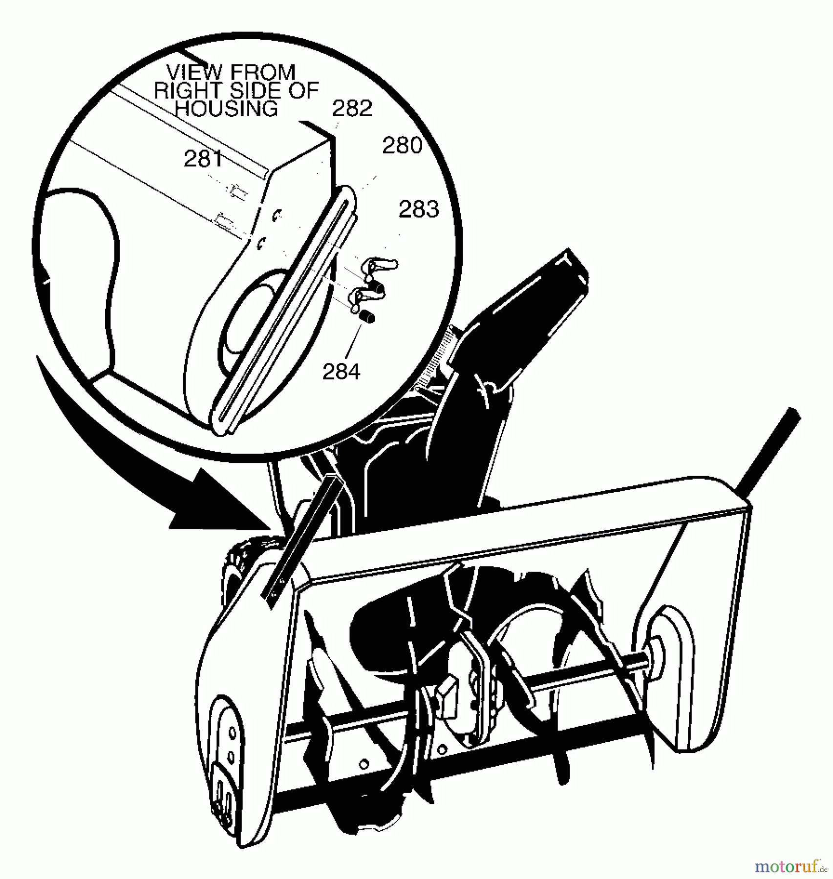  Murray Schneefräsen C950-52464-0 - Craftsman 21