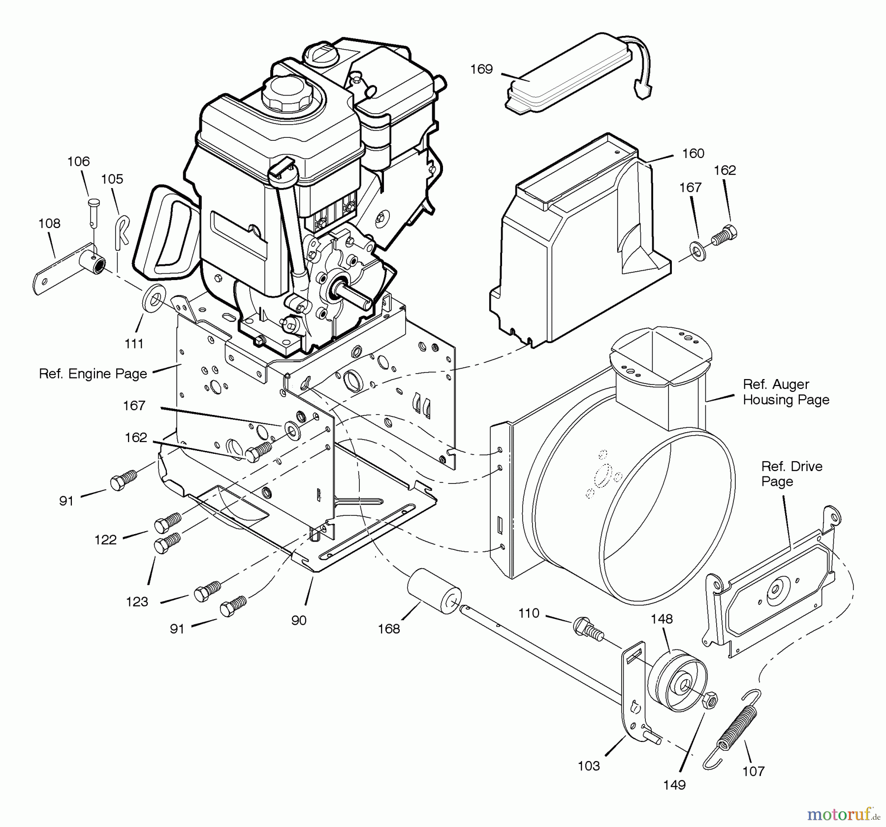  Murray Schneefräsen C950-52464-0 - Craftsman 21