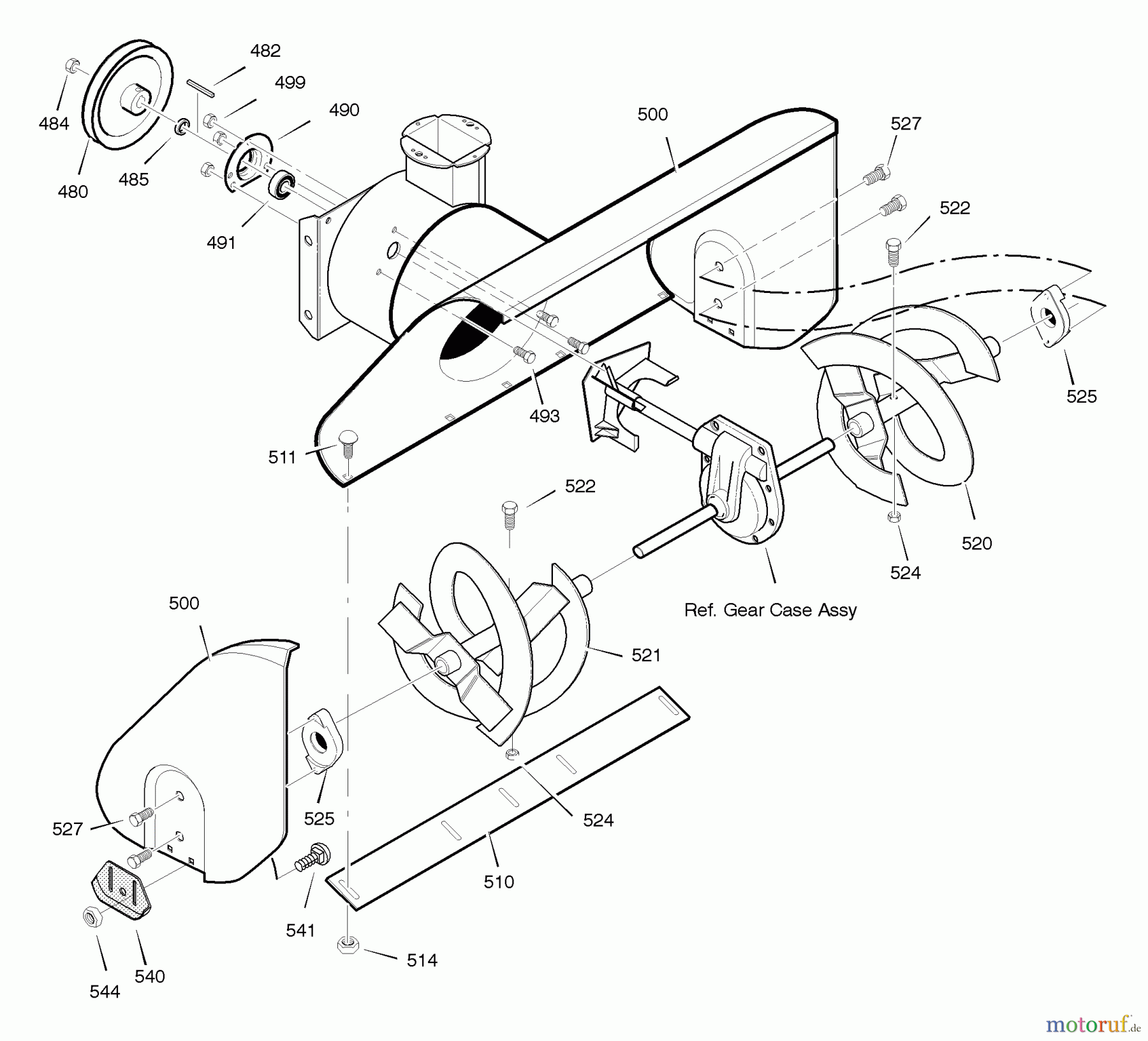  Murray Schneefräsen C950-52471-0 - Craftsman 31