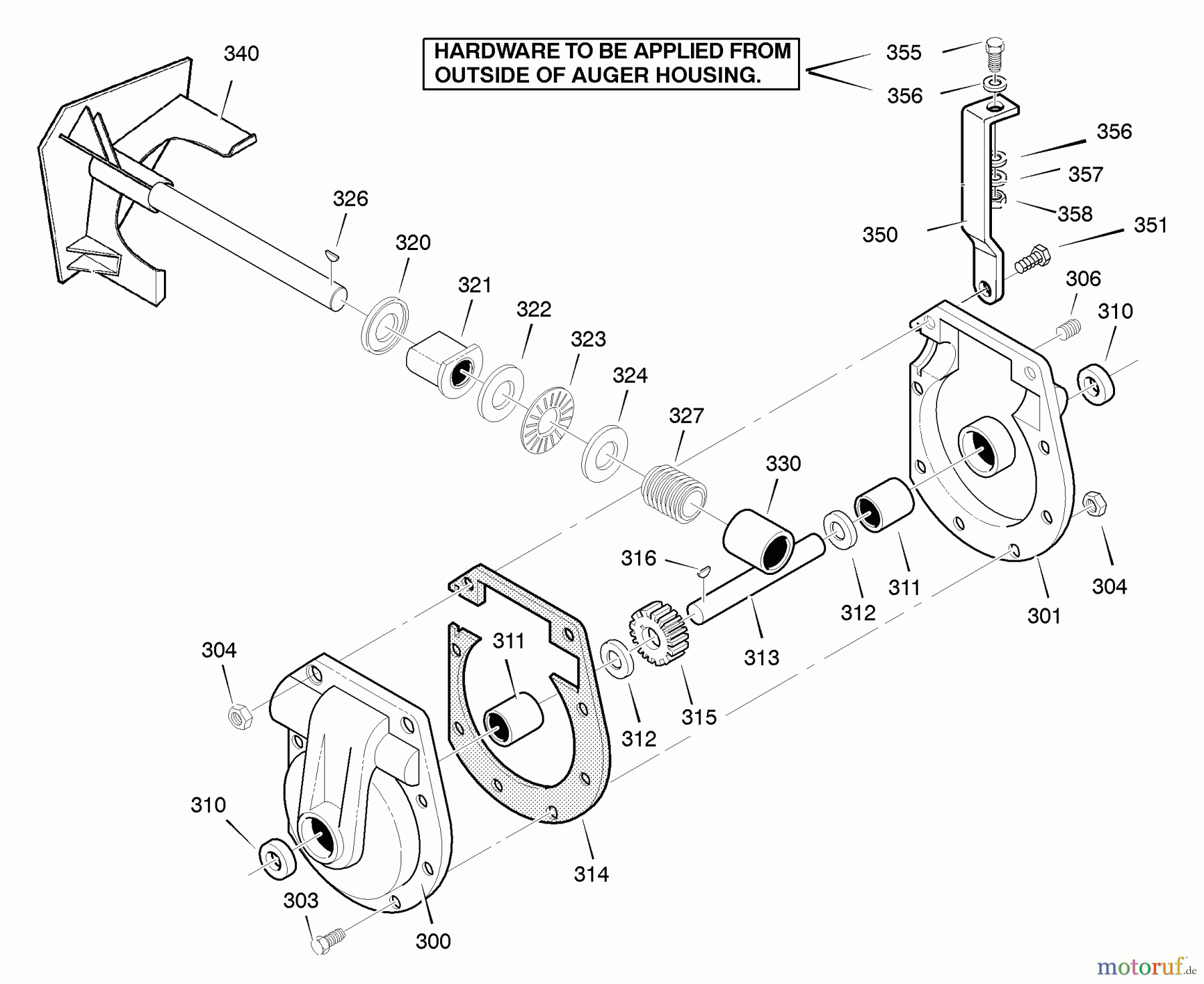  Murray Schneefräsen C950-52471-0 - Craftsman 31