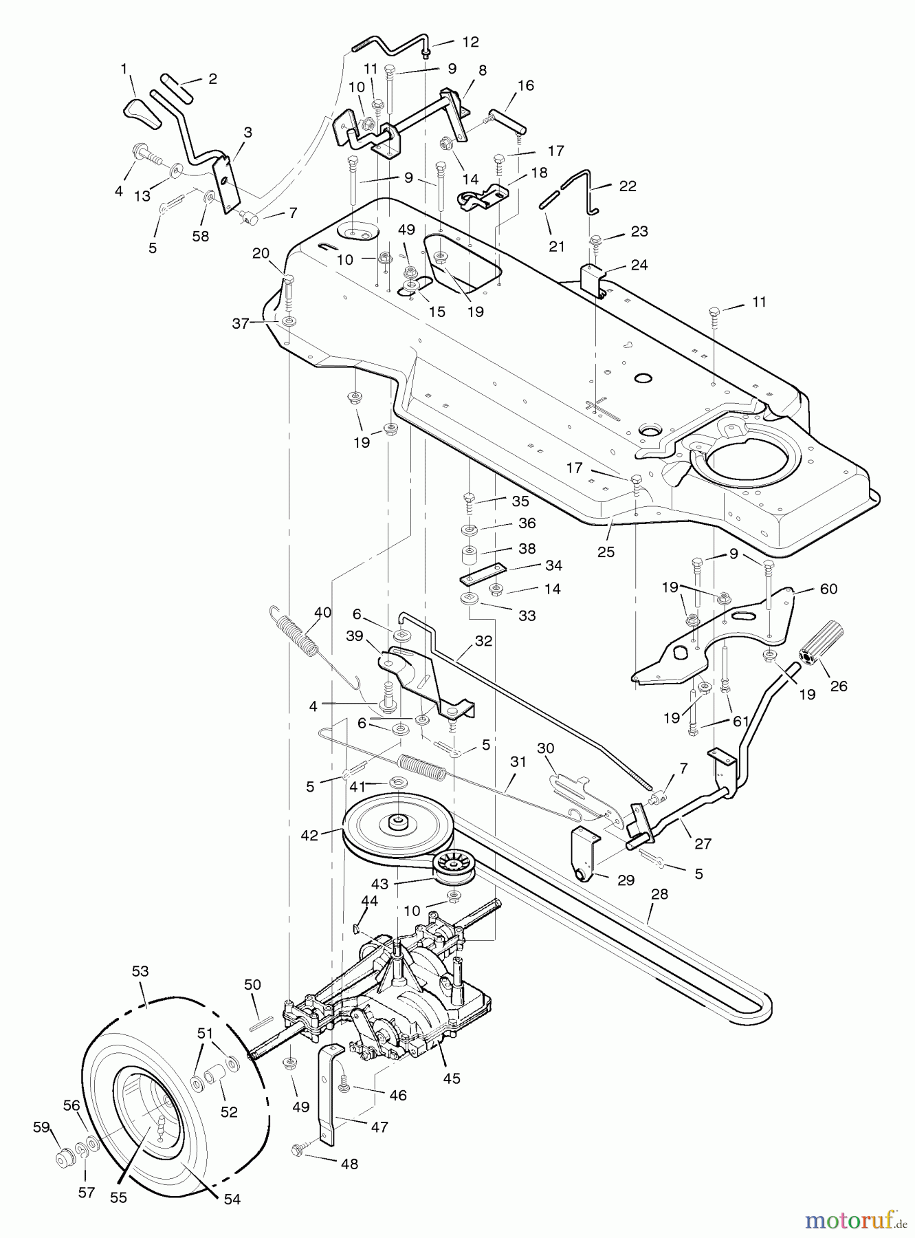 Murray Rasen- und Gartentraktoren 40708x8A - Scotts 40