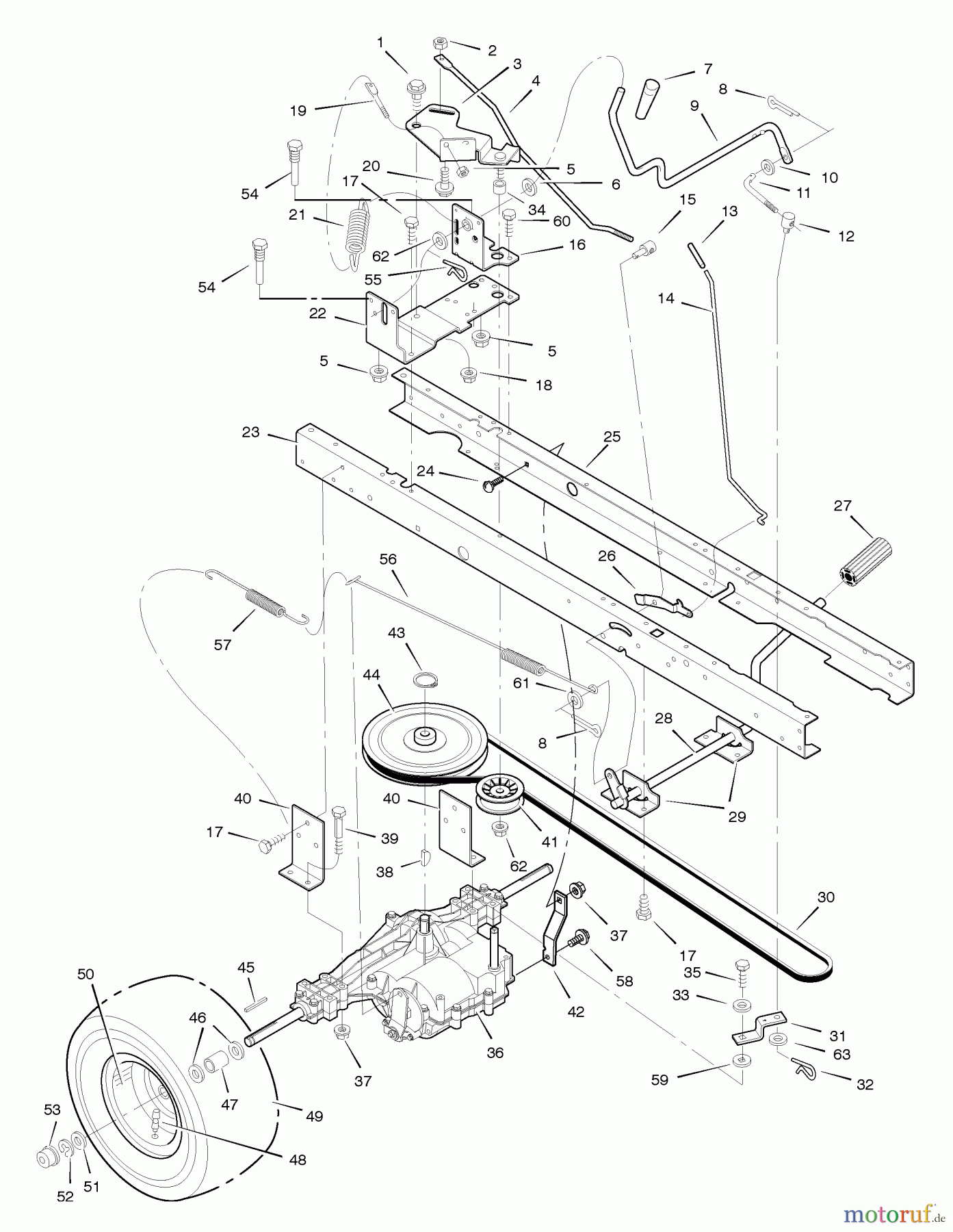 Murray Rasen- und Gartentraktoren 425001x99A - B&S/Murray 42