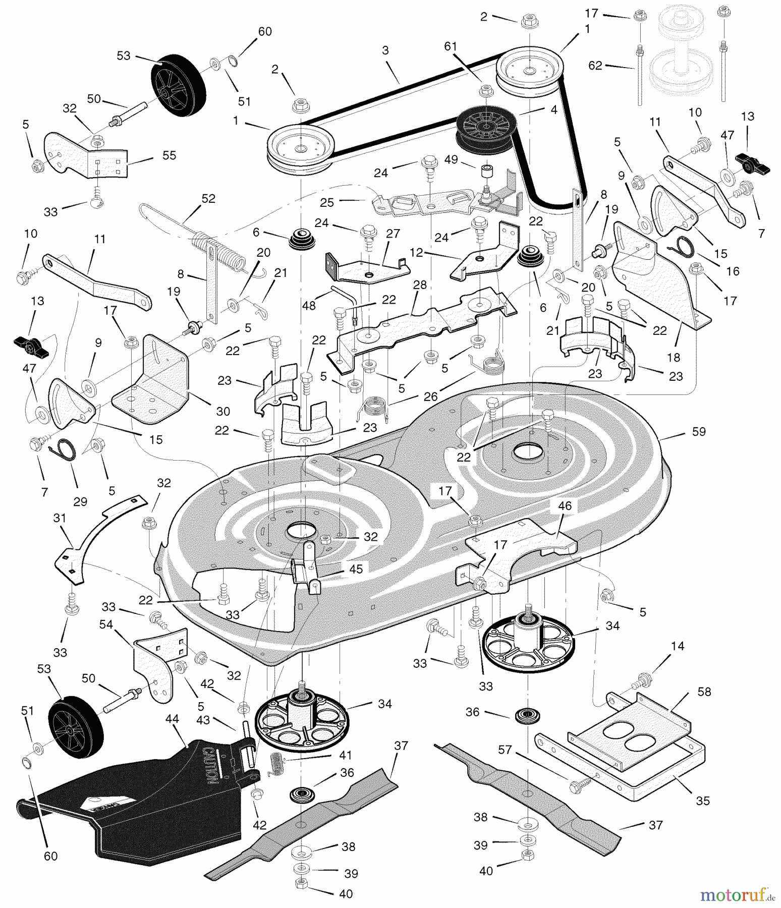 Murray Rasen- und Gartentraktoren 425002x99B - B&S/Murray 42