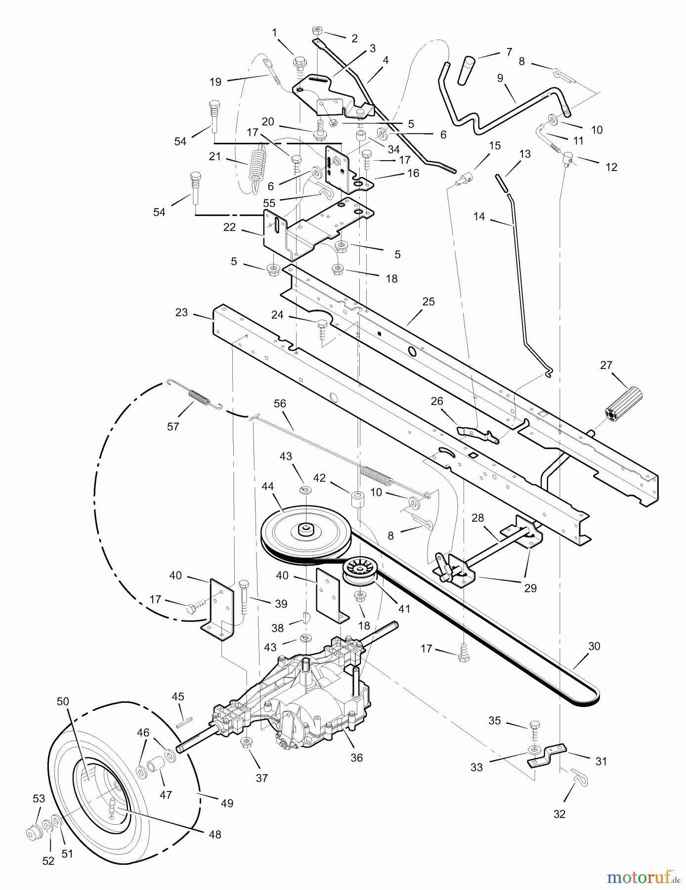  Murray Rasen- und Gartentraktoren 42510A - Murray 42