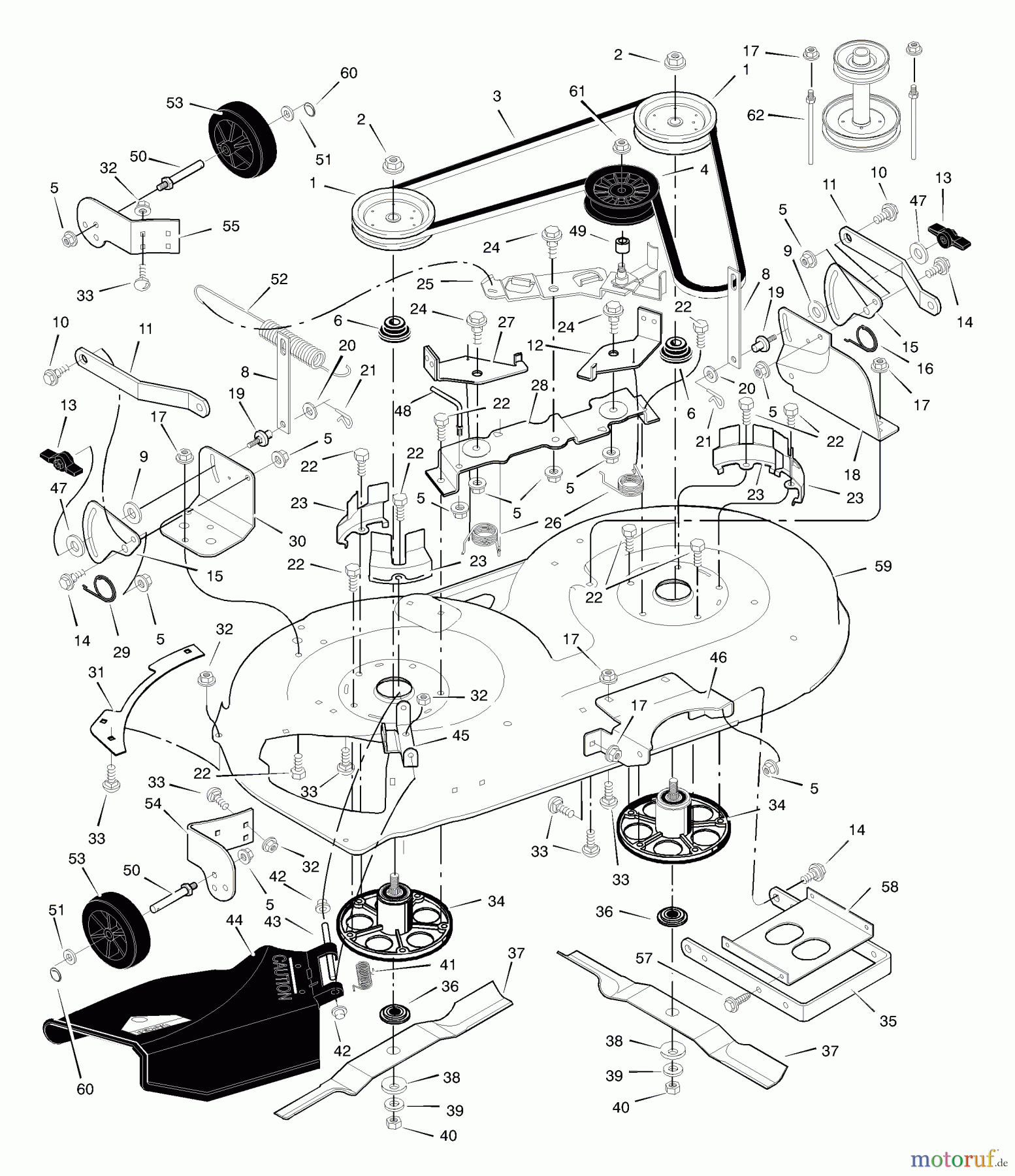  Murray Rasen- und Gartentraktoren 425603x99A - B&S/Murray 42