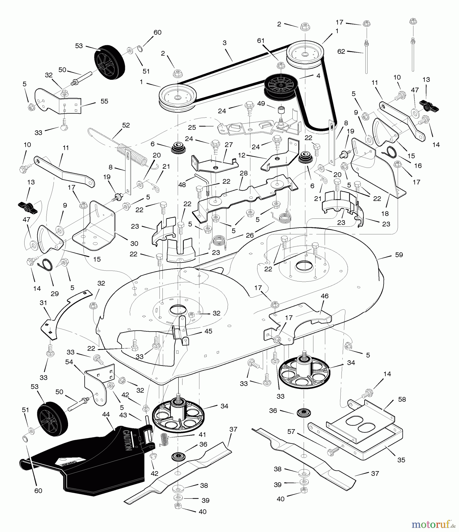 Murray Rasen- und Gartentraktoren 425615x99B - B&S/Murray 42