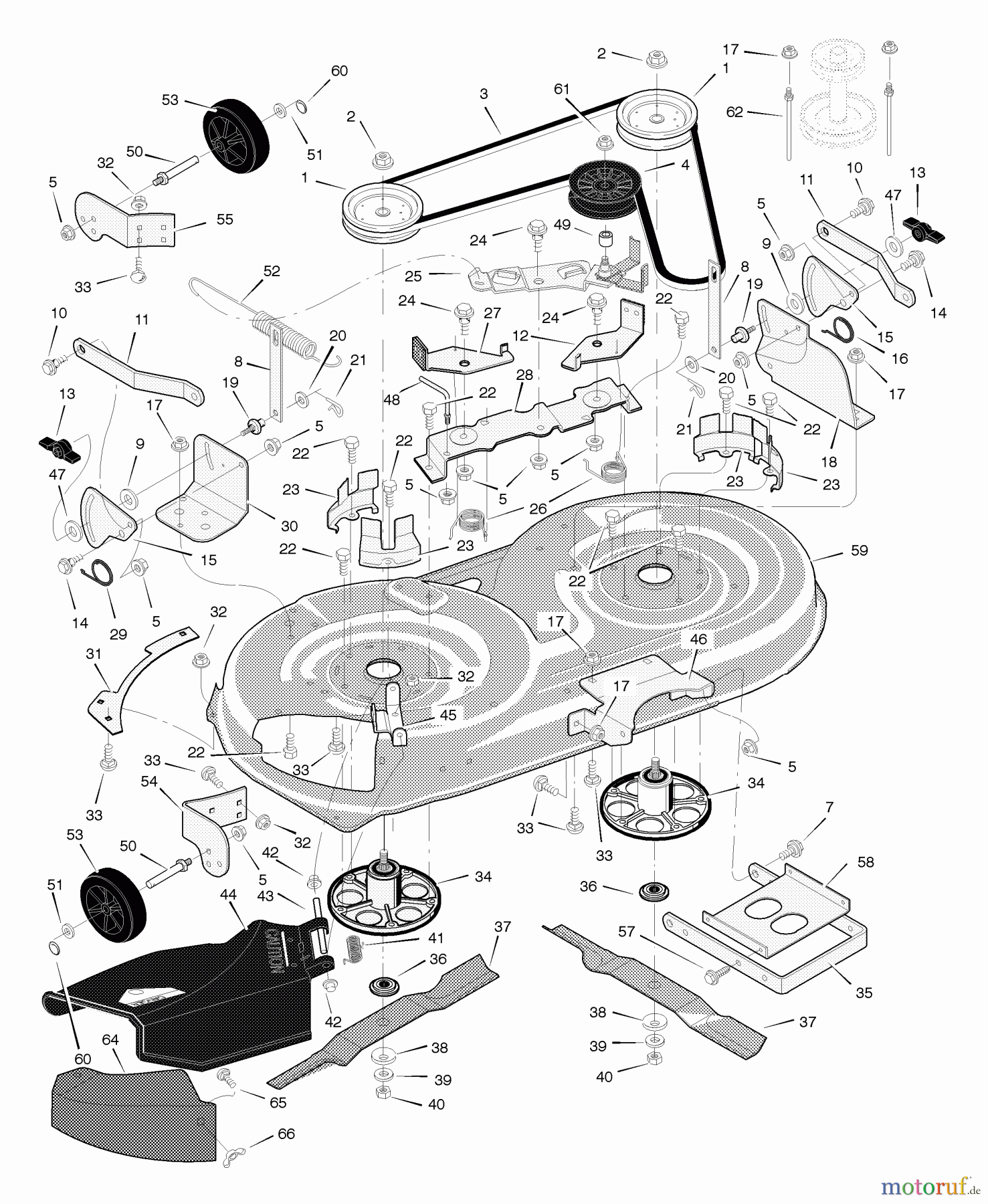 Murray Rasen- und Gartentraktoren 425619x24B - B&S/Murray 42