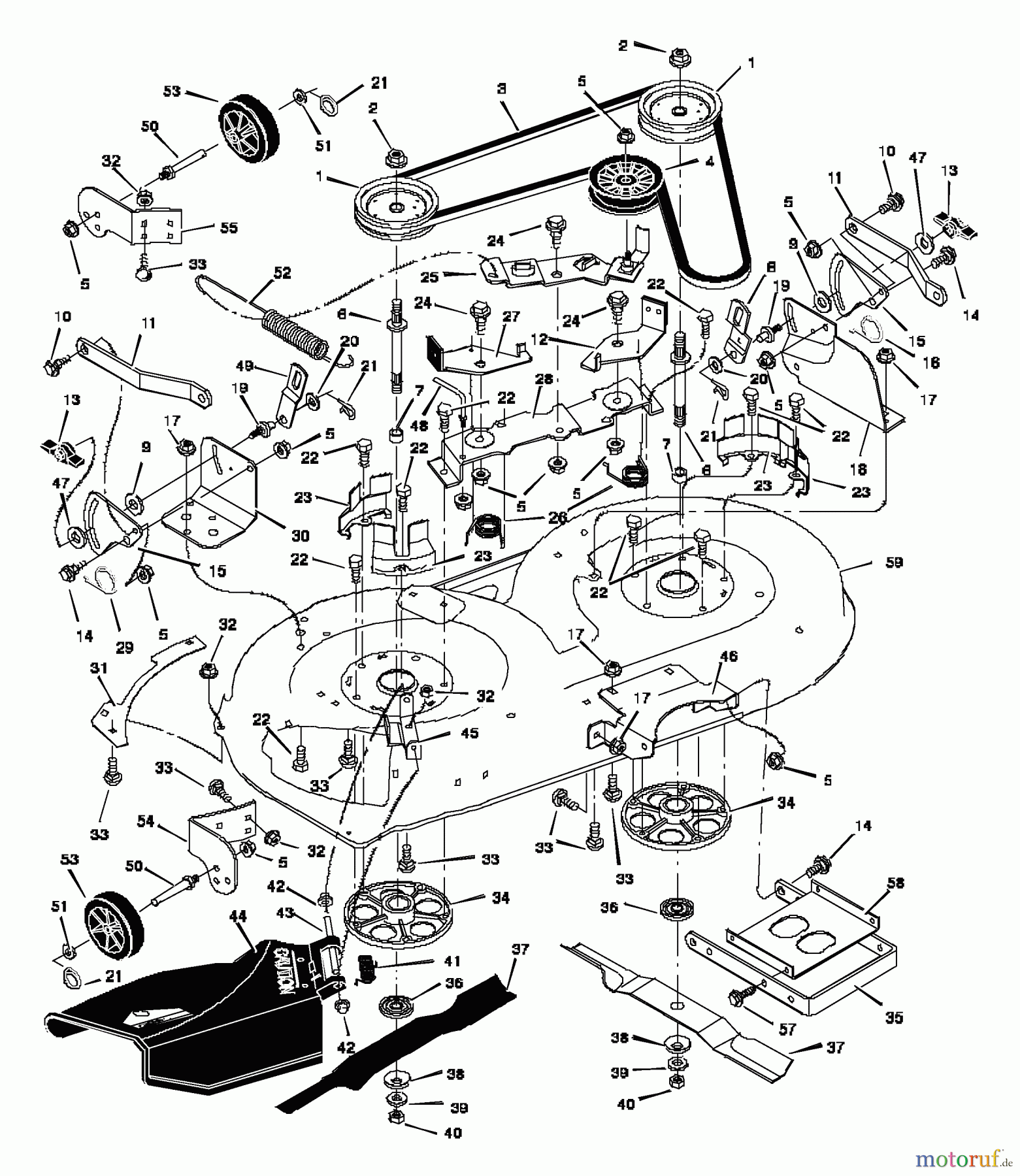  Murray Rasen- und Gartentraktoren 42567x6A - Murray Ultra 42