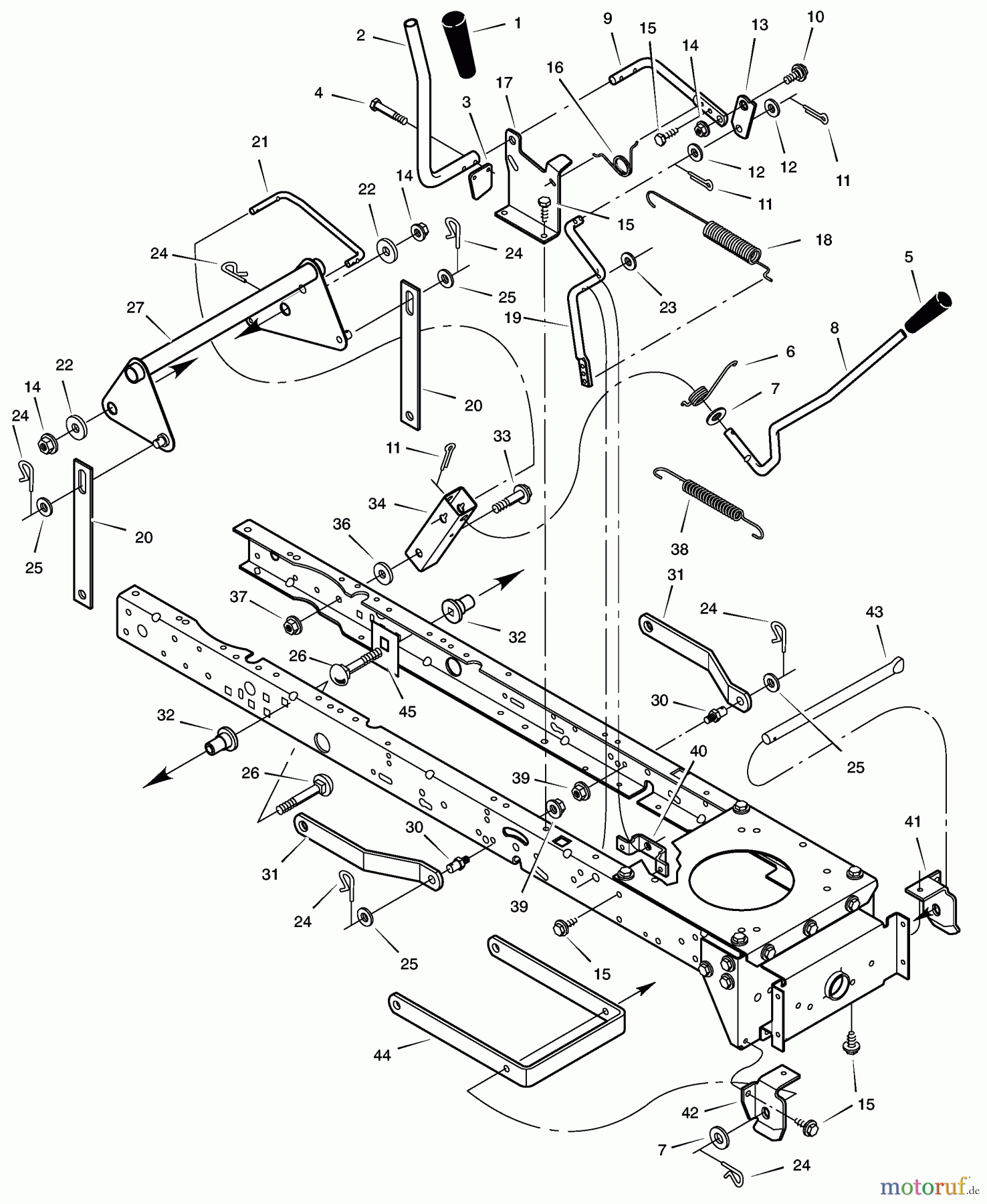  Murray Rasen- und Gartentraktoren 42575x81B - Yard King 42