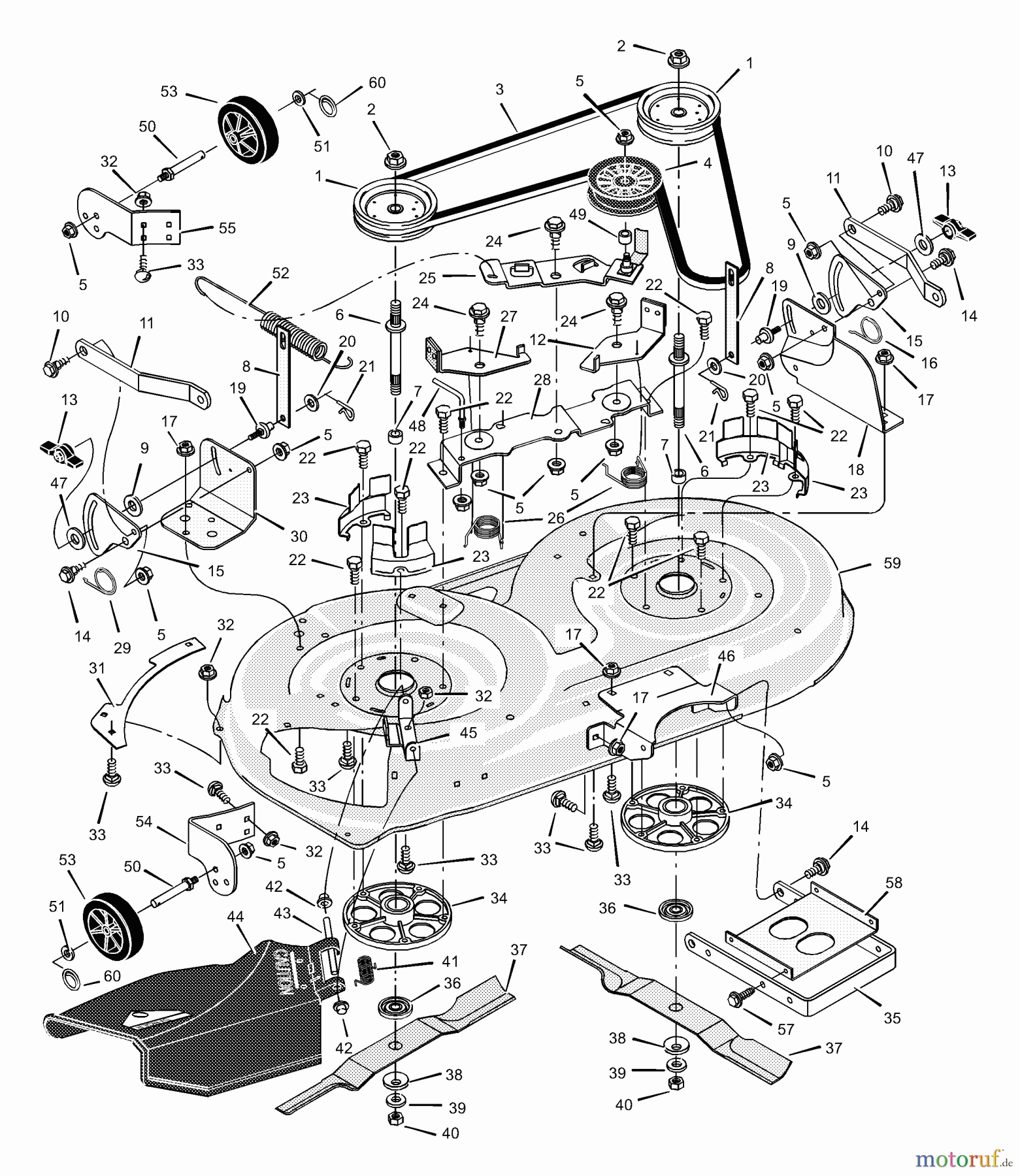  Murray Rasen- und Gartentraktoren 42576x92D - B&S/Murray 42