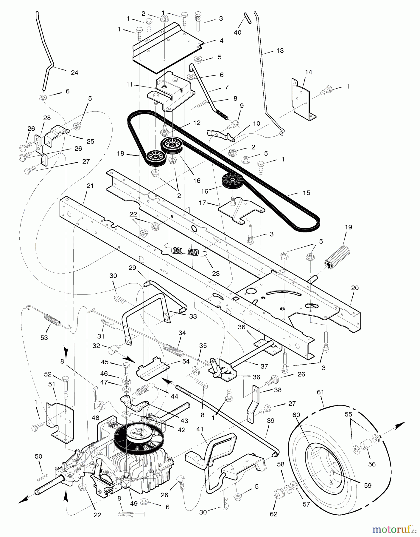 Murray Rasen- und Gartentraktoren 42583A - Murray 42