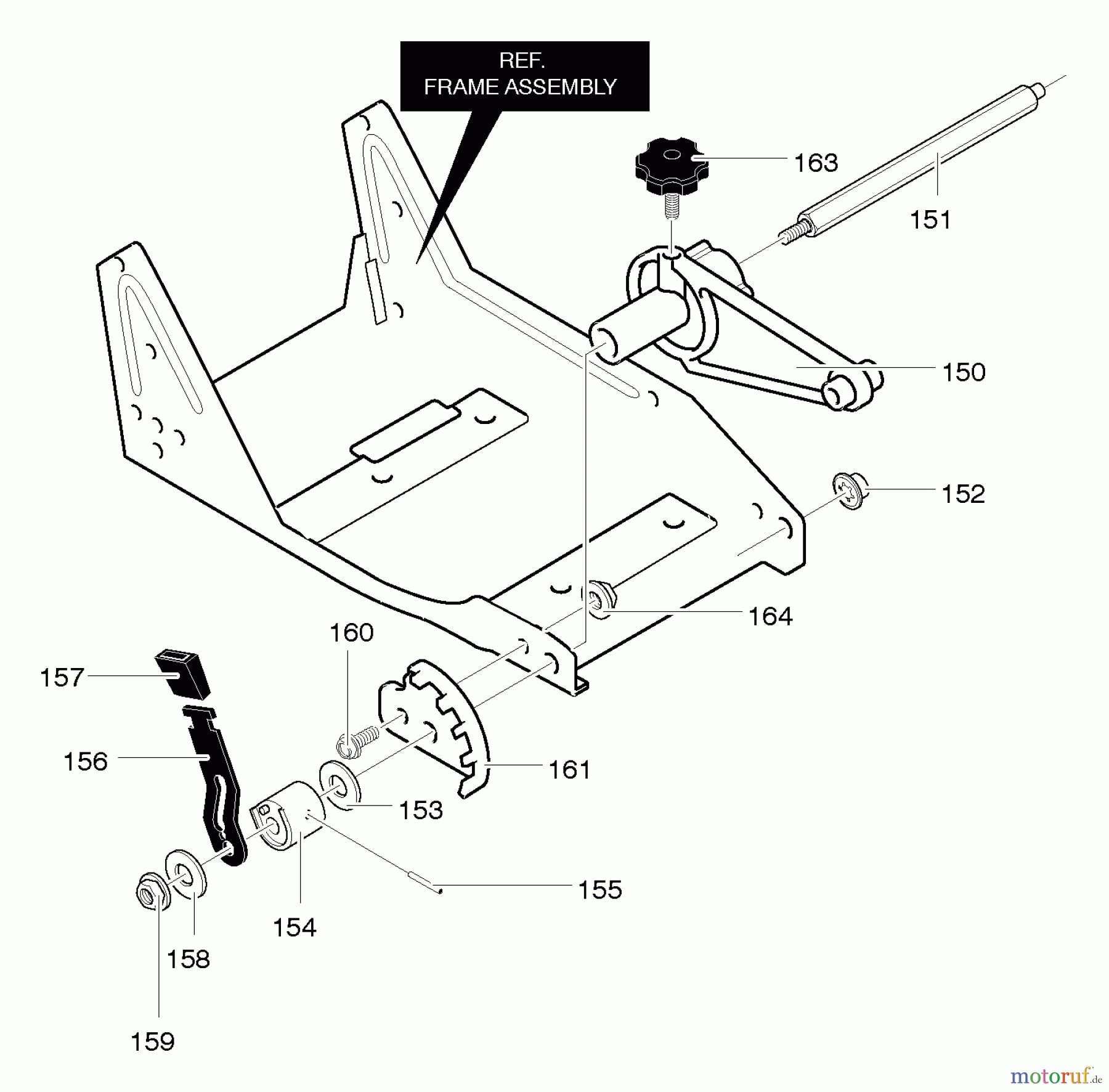  Murray Kantenschneider 536.772342 - Craftsman Edger (2005) (Sears) Height Adjustment