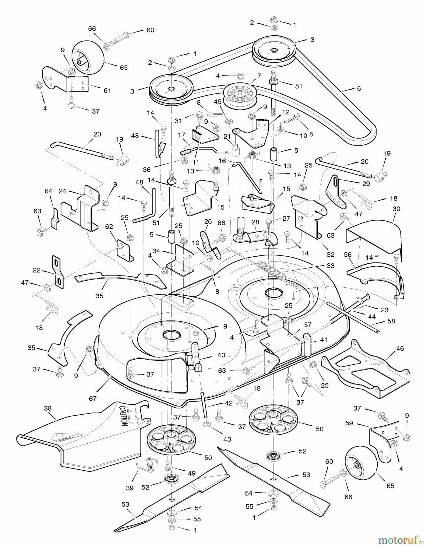  Murray Rasen- und Gartentraktoren 42819x62A - B&S/Murray 42