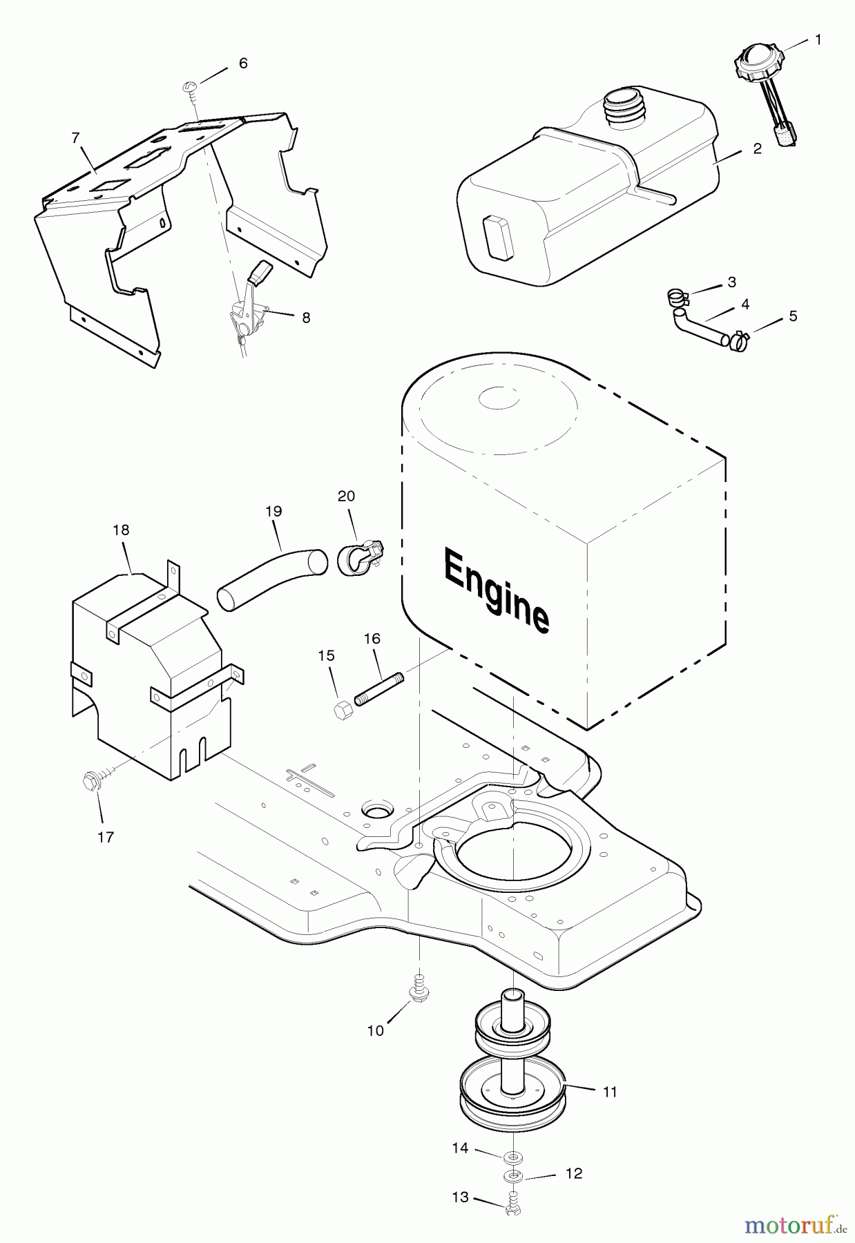  Murray Rasen- und Gartentraktoren 42820x24A - B&S/Murray 42