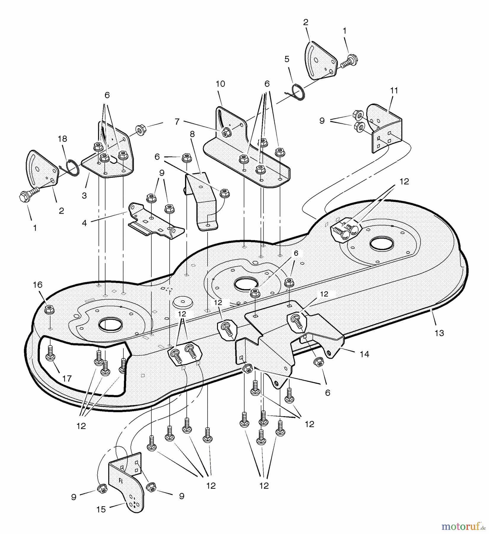  Murray Rasen- und Gartentraktoren 461008x692A - Stanley 46