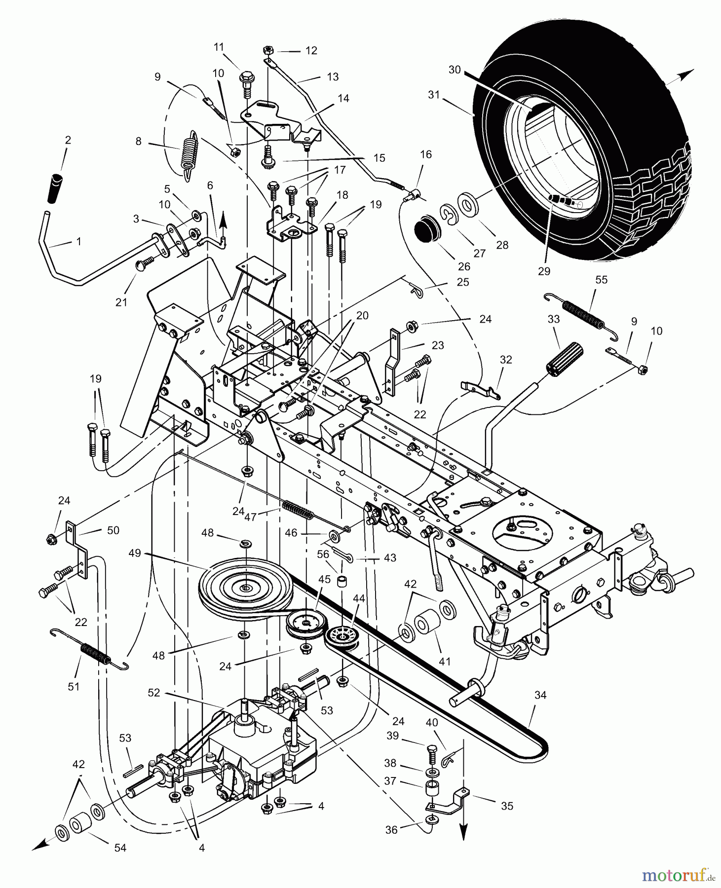  Murray Rasen- und Gartentraktoren 46103B - Murray 46