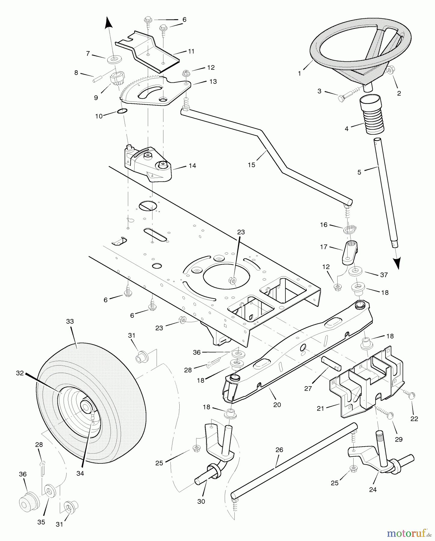  Murray Rasen- und Gartentraktoren 46250x30A - Murray 46